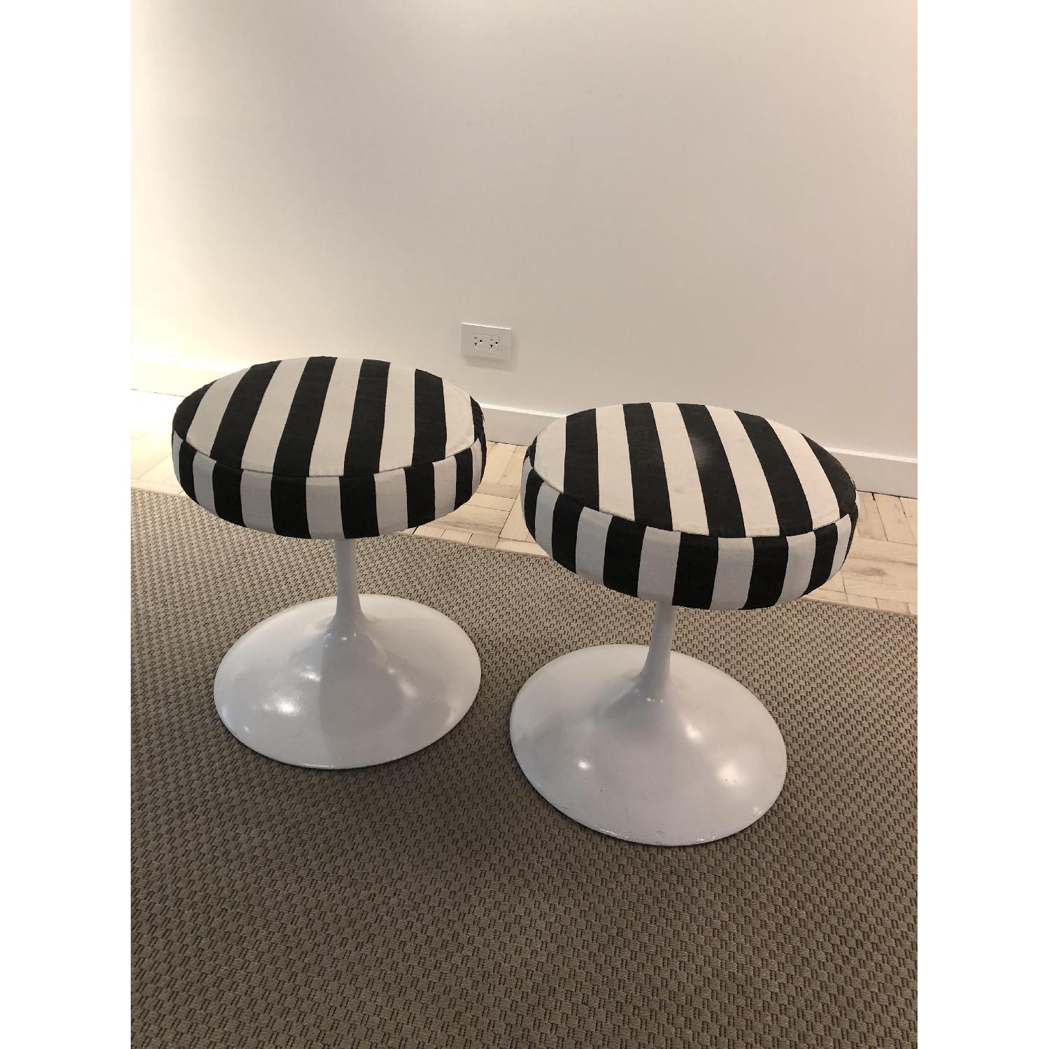 Saarinen Style Tulip Stools - image-5