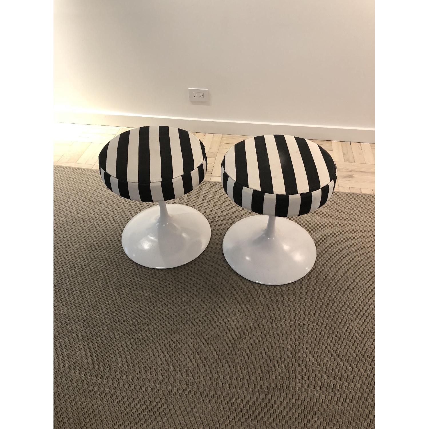 Saarinen Style Tulip Stools - image-6