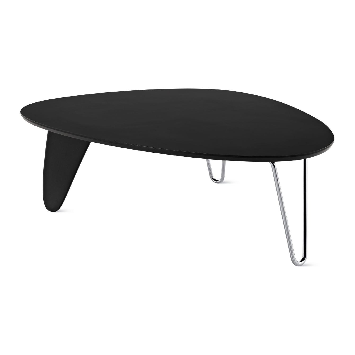 Herman Miller Noguchi Rudder Table in Ebony Maple - image-1