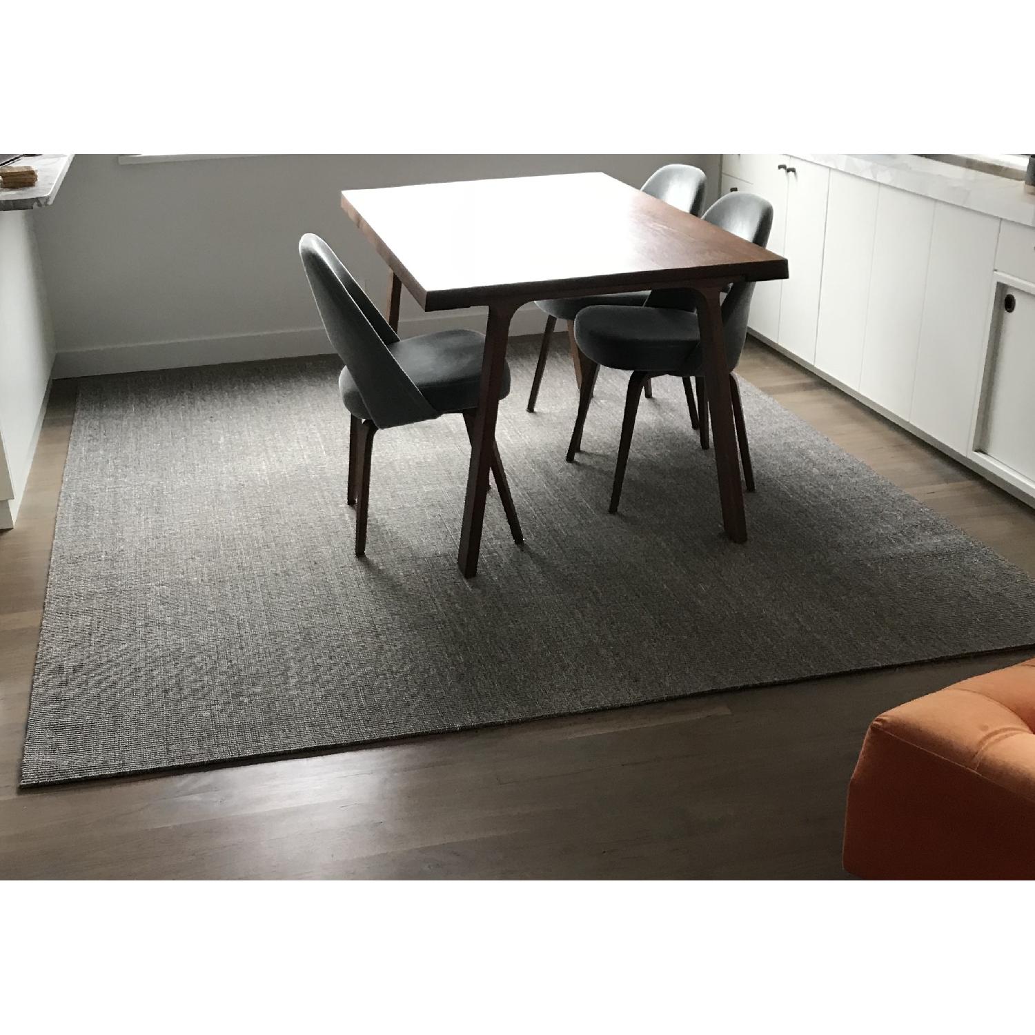 Crate & Barrel Grey Sisal Rug - image-1