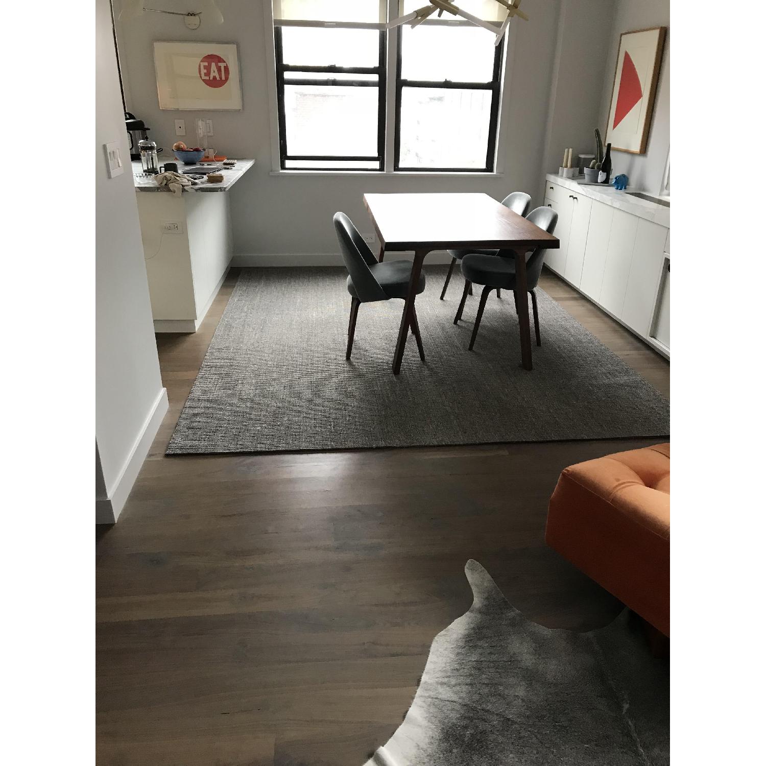 Crate & Barrel Grey Sisal Rug - image-2