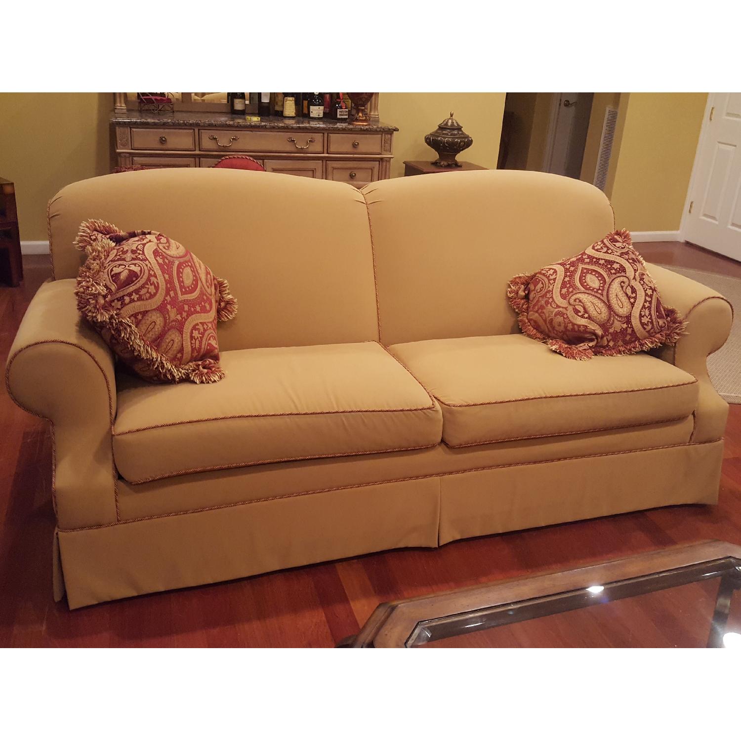 Ethan Allen Slipcover Sofanull