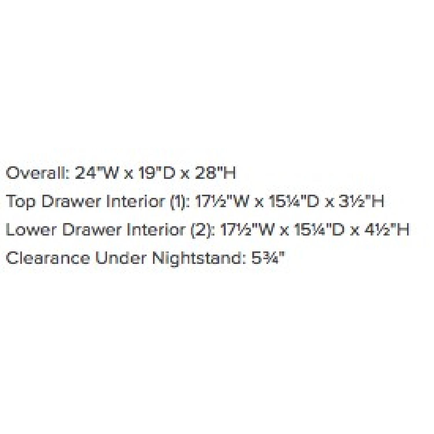 Restoration Hardware Maison Nightstand - image-5