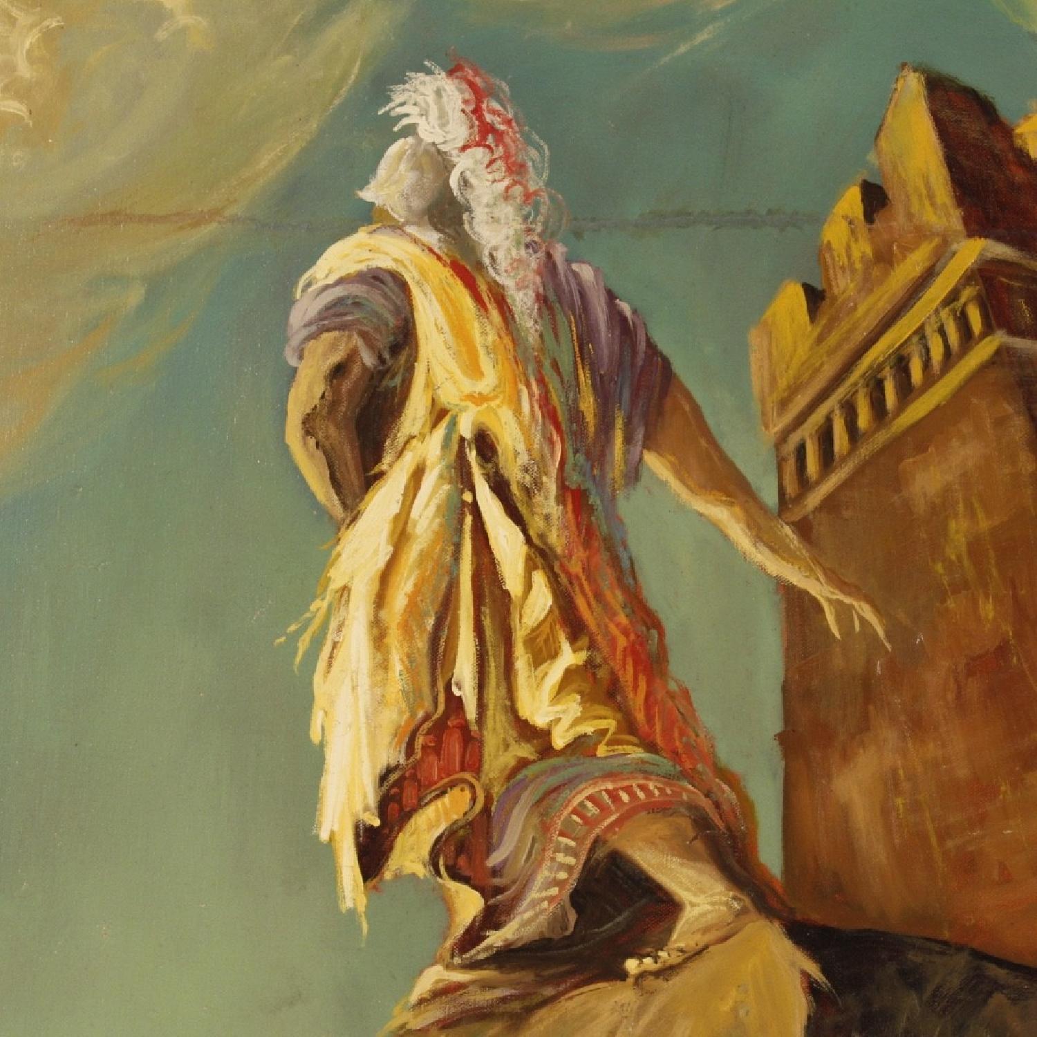 Italian Mythological Painting Oil on Canvas - image-4