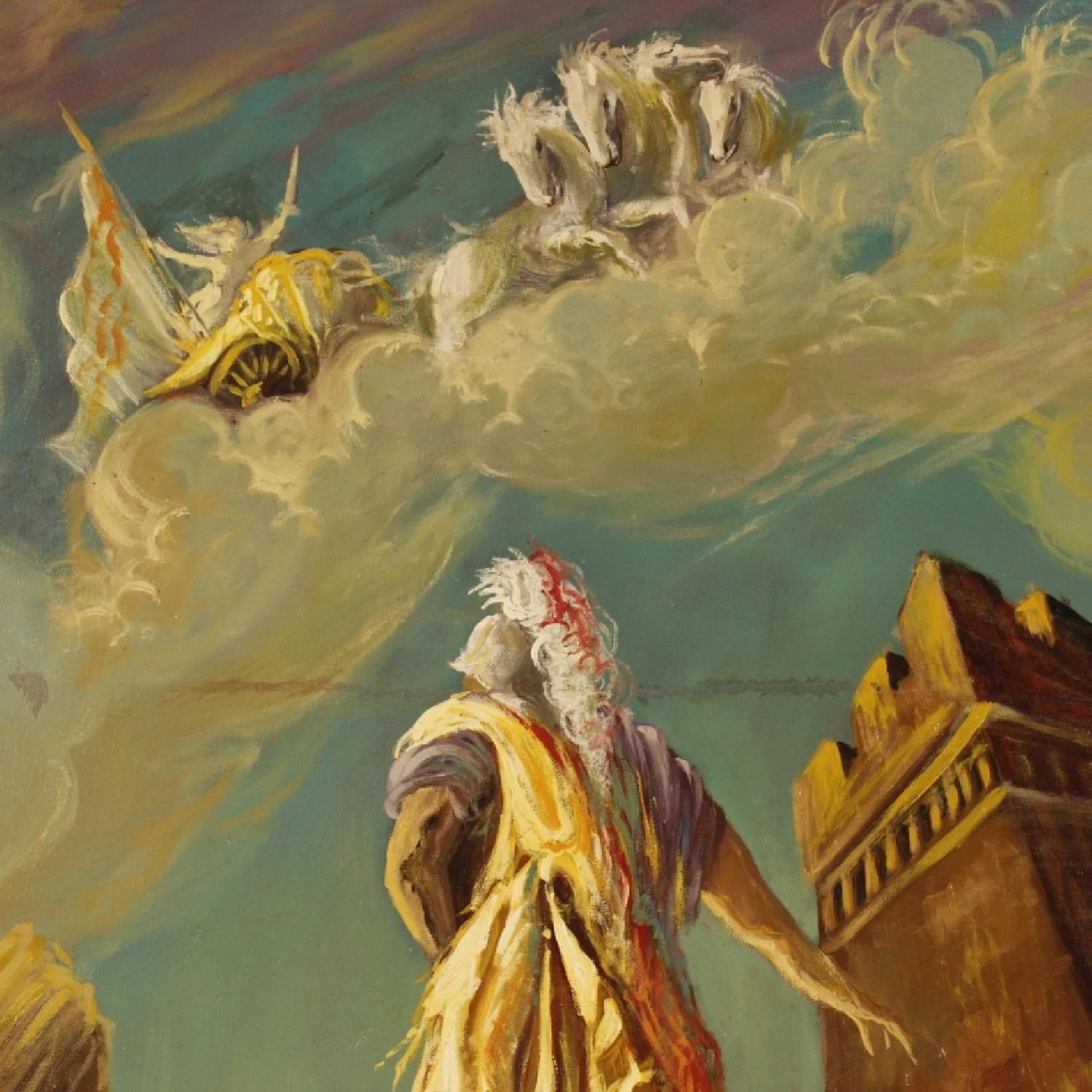 Italian Mythological Painting Oil on Canvas - image-7