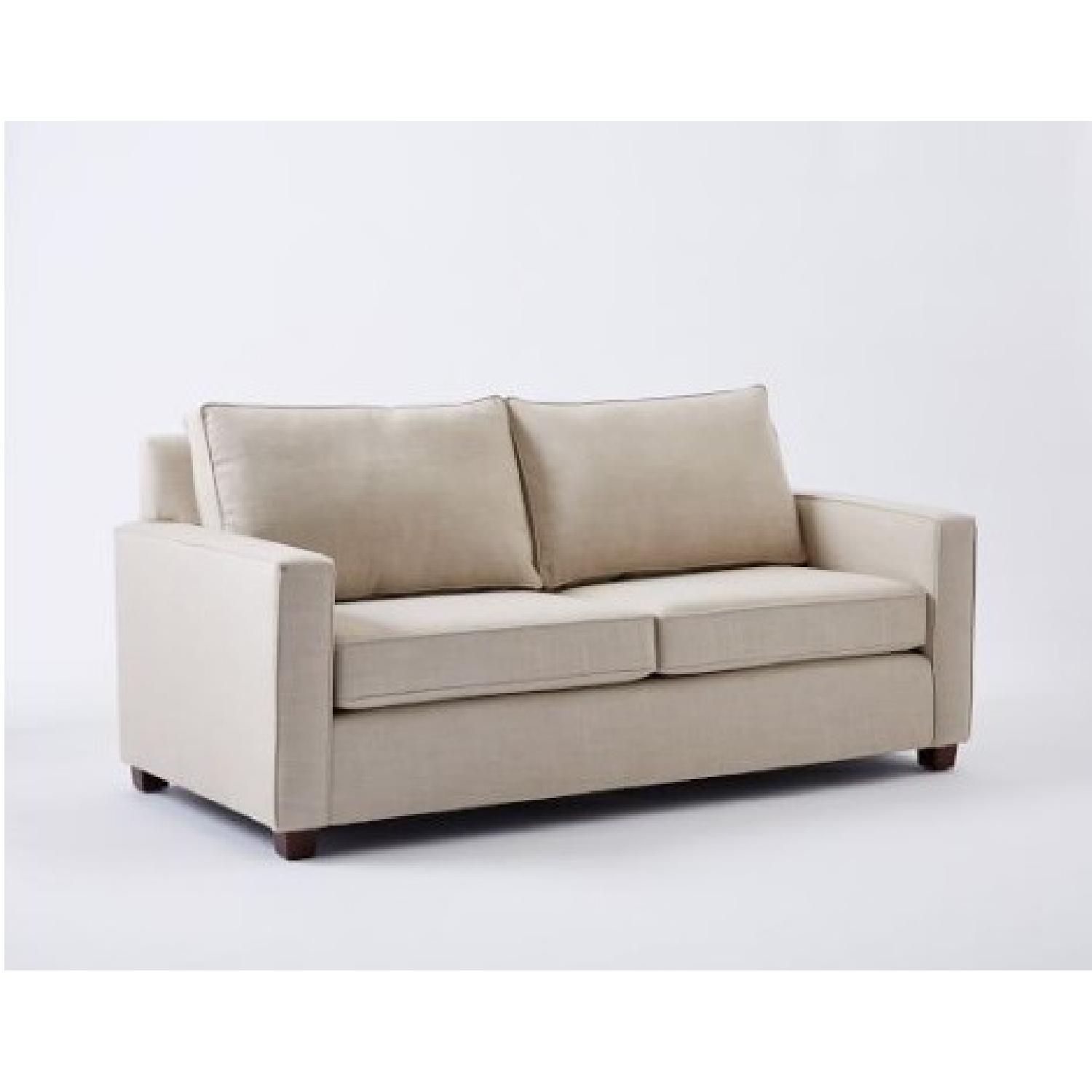 West Elm Henry Sofa in Linen Weave Natural - image-6