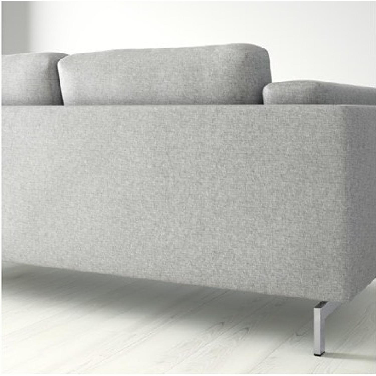 Ikea Nockeby Grey Sofa AptDeco