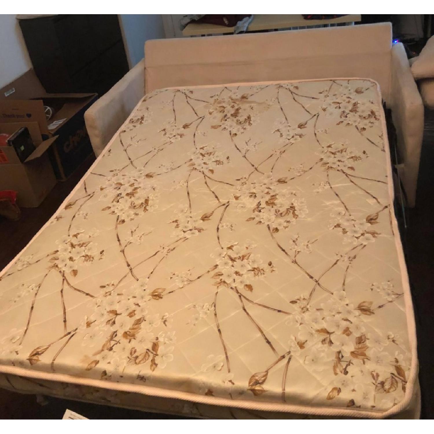 White Queen Sleeper Sofa - image-1