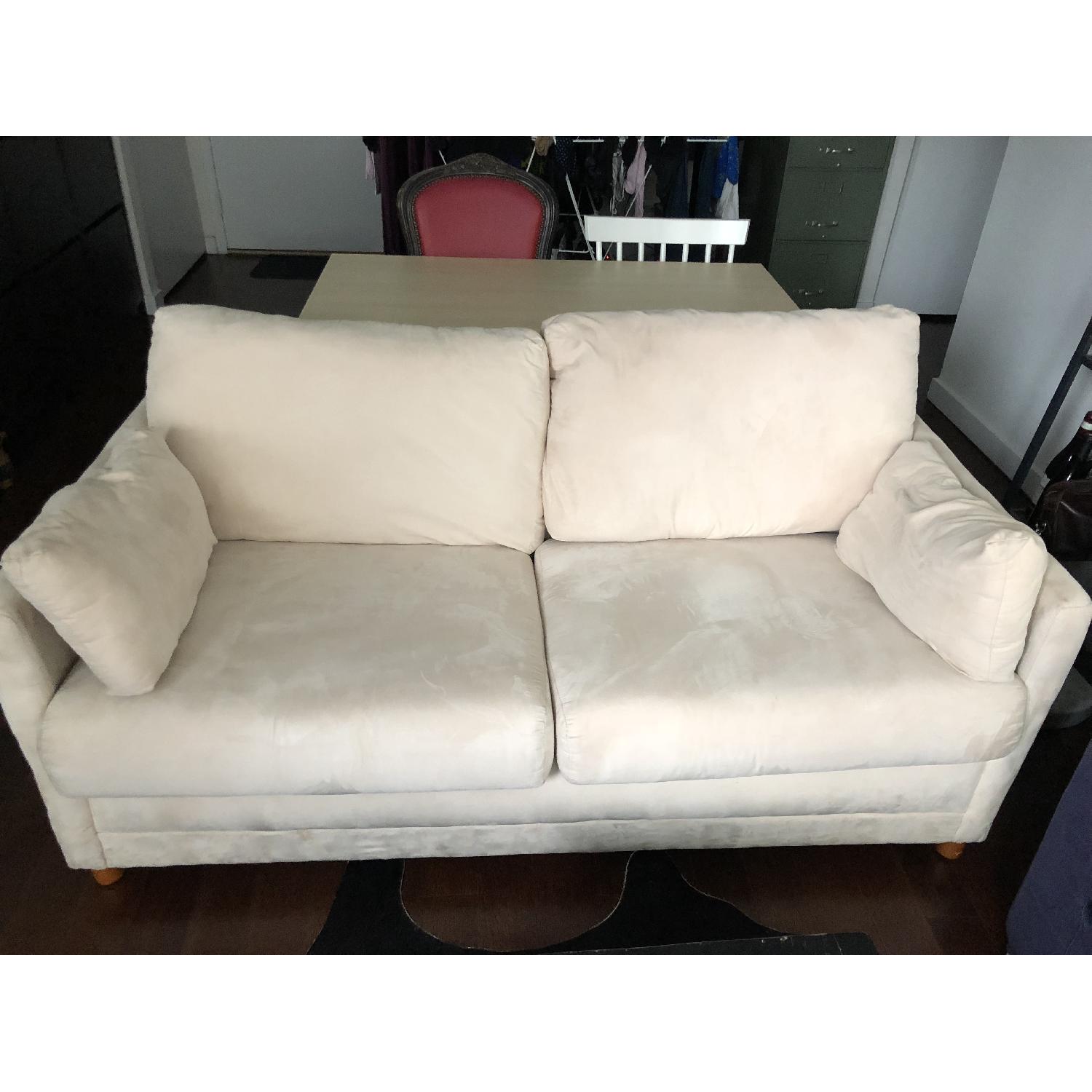 White Queen Sleeper Sofa - image-2