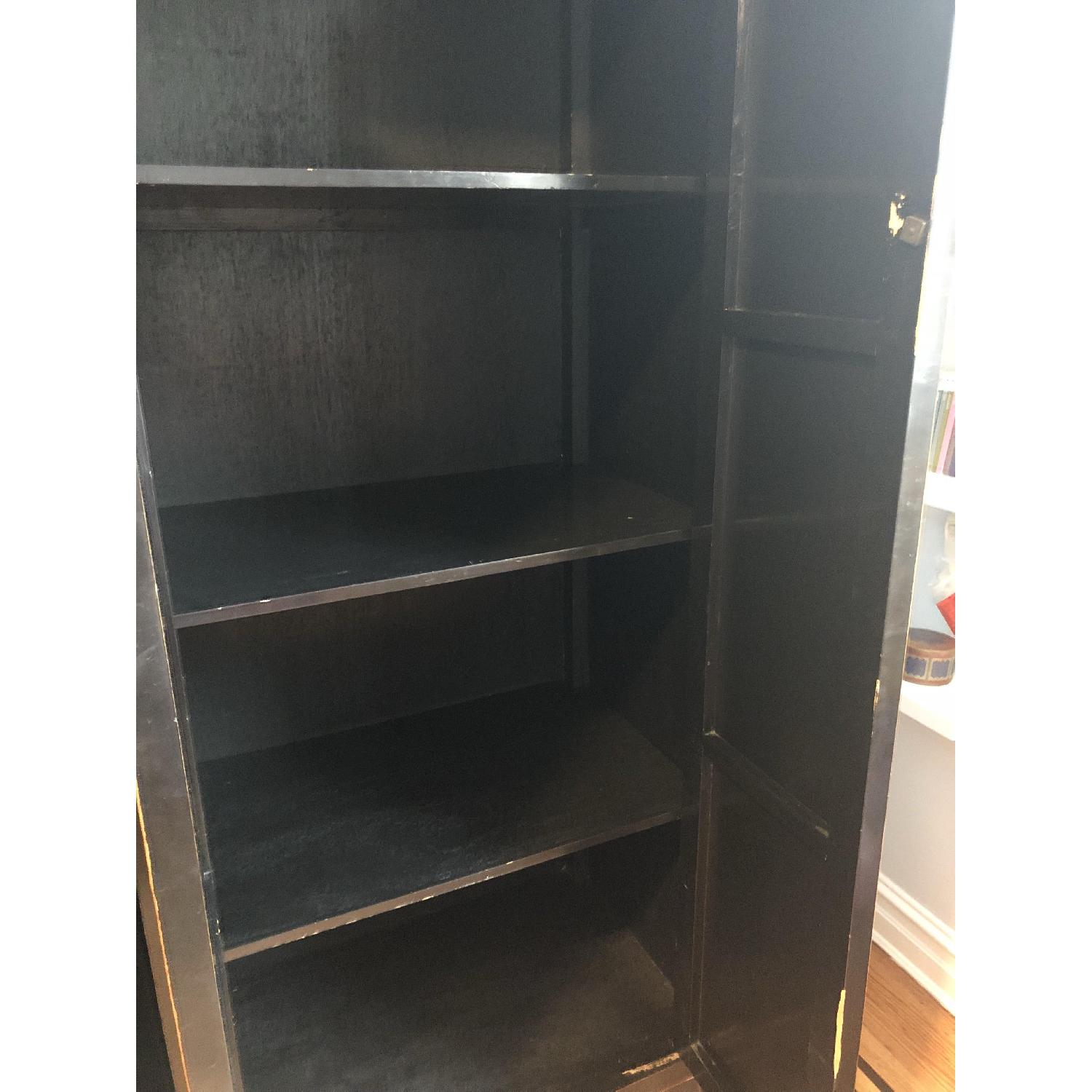 Wood Wardrobe/Armoire - image-1