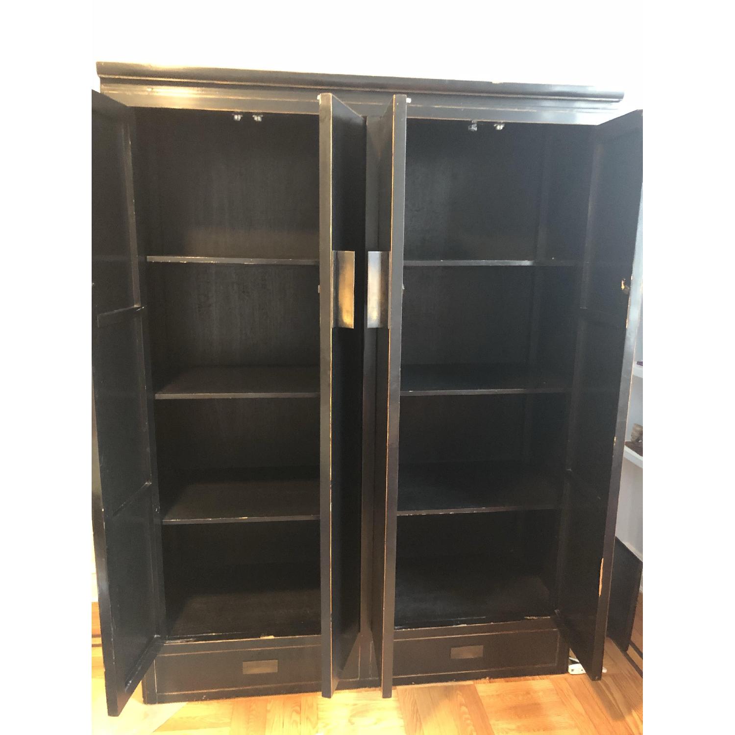 Wood Wardrobe/Armoire - image-3