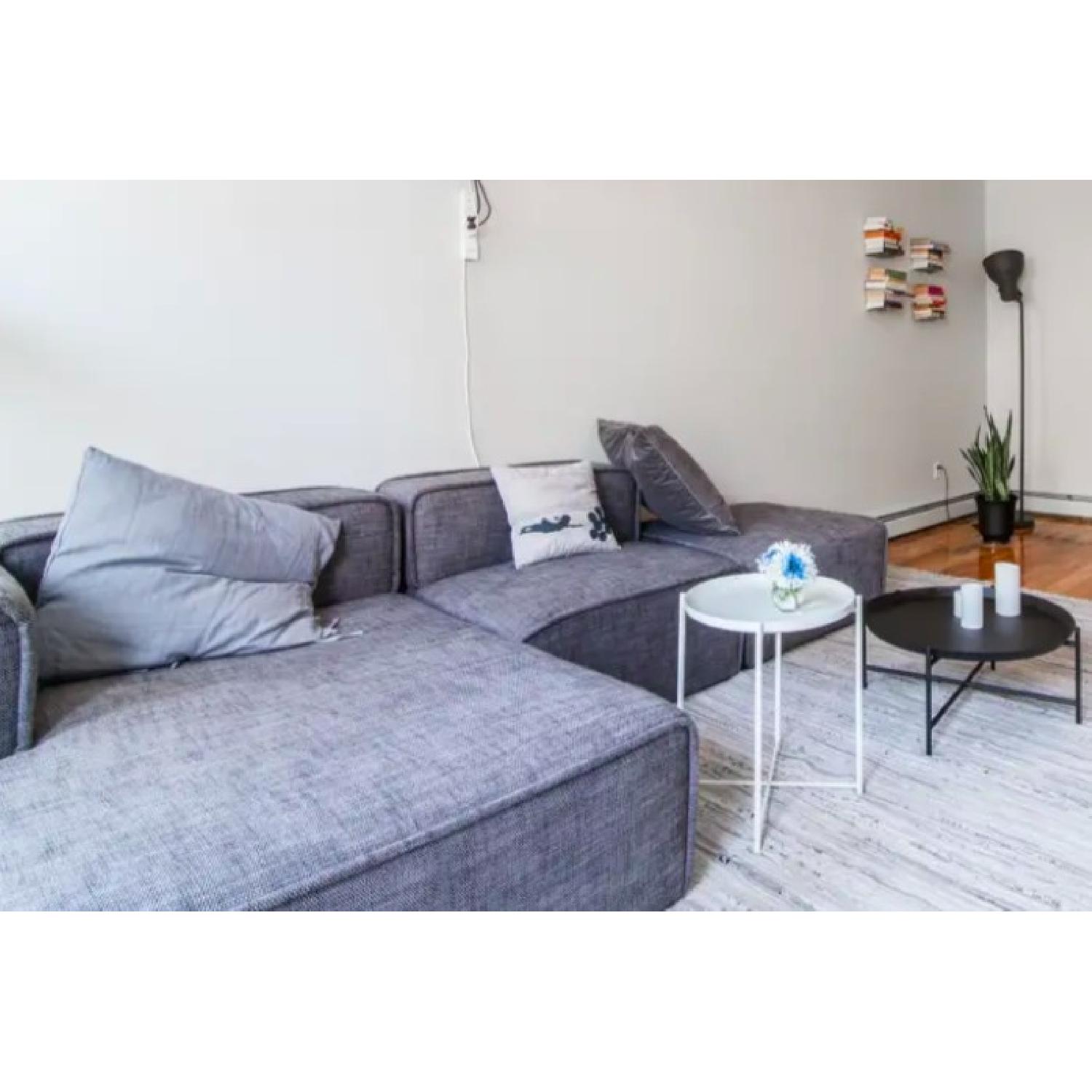 Article Quadra Mineral Taupe Left Sectional Sofa - image-4