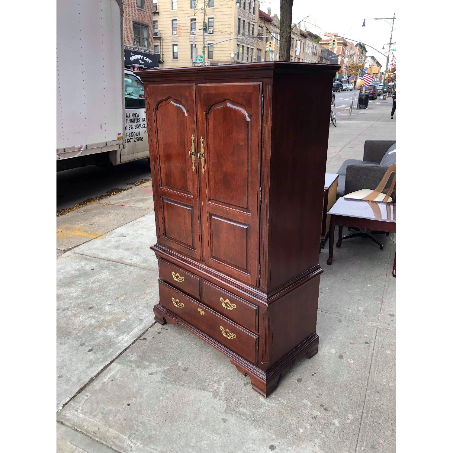 Thomasville Furniture 1980s Cherry Armoire - image-2