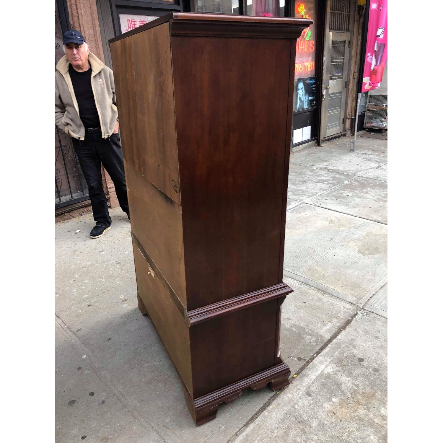 Thomasville Furniture 1980s Cherry Armoire - image-12