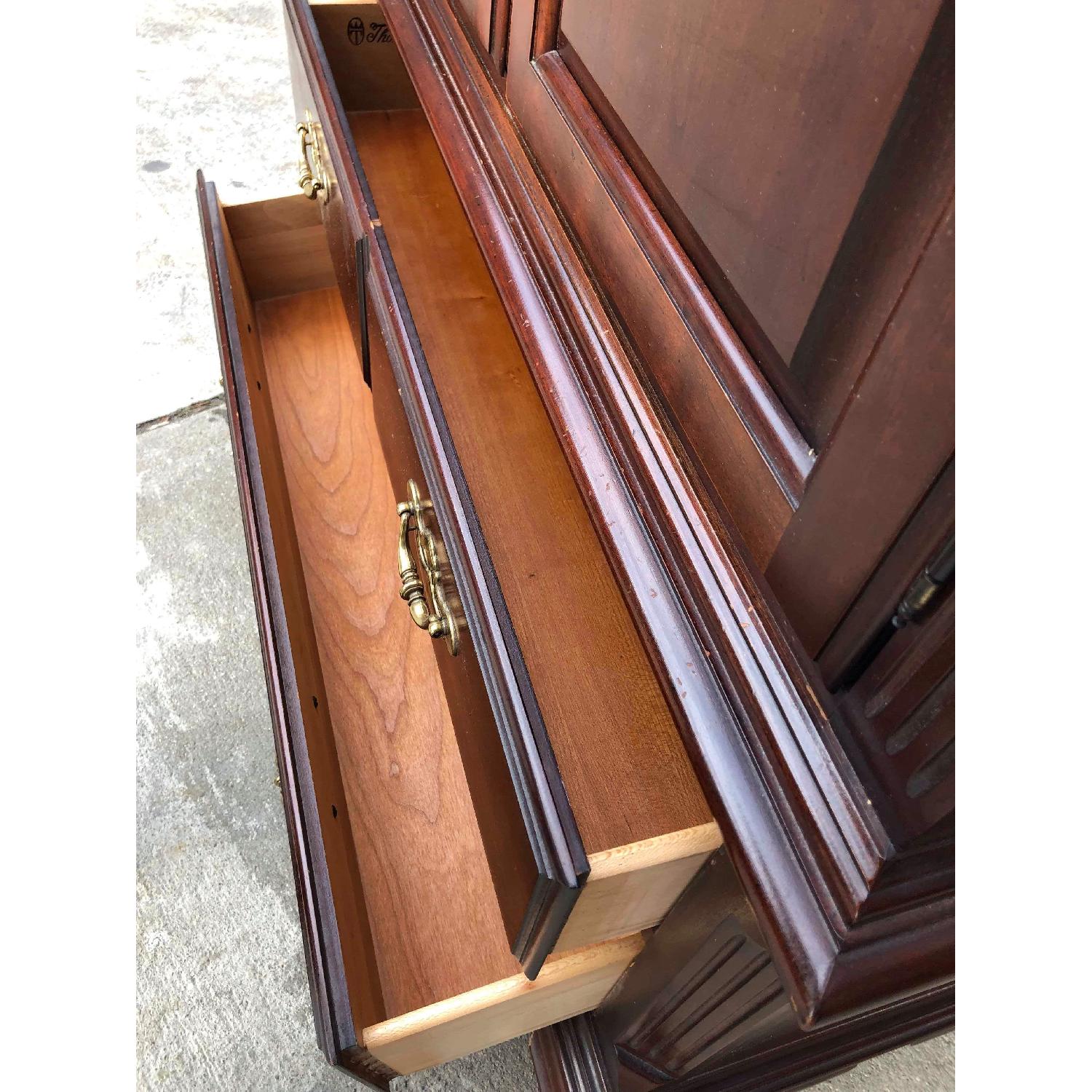 Thomasville Furniture 1980s Cherry Armoire - image-18