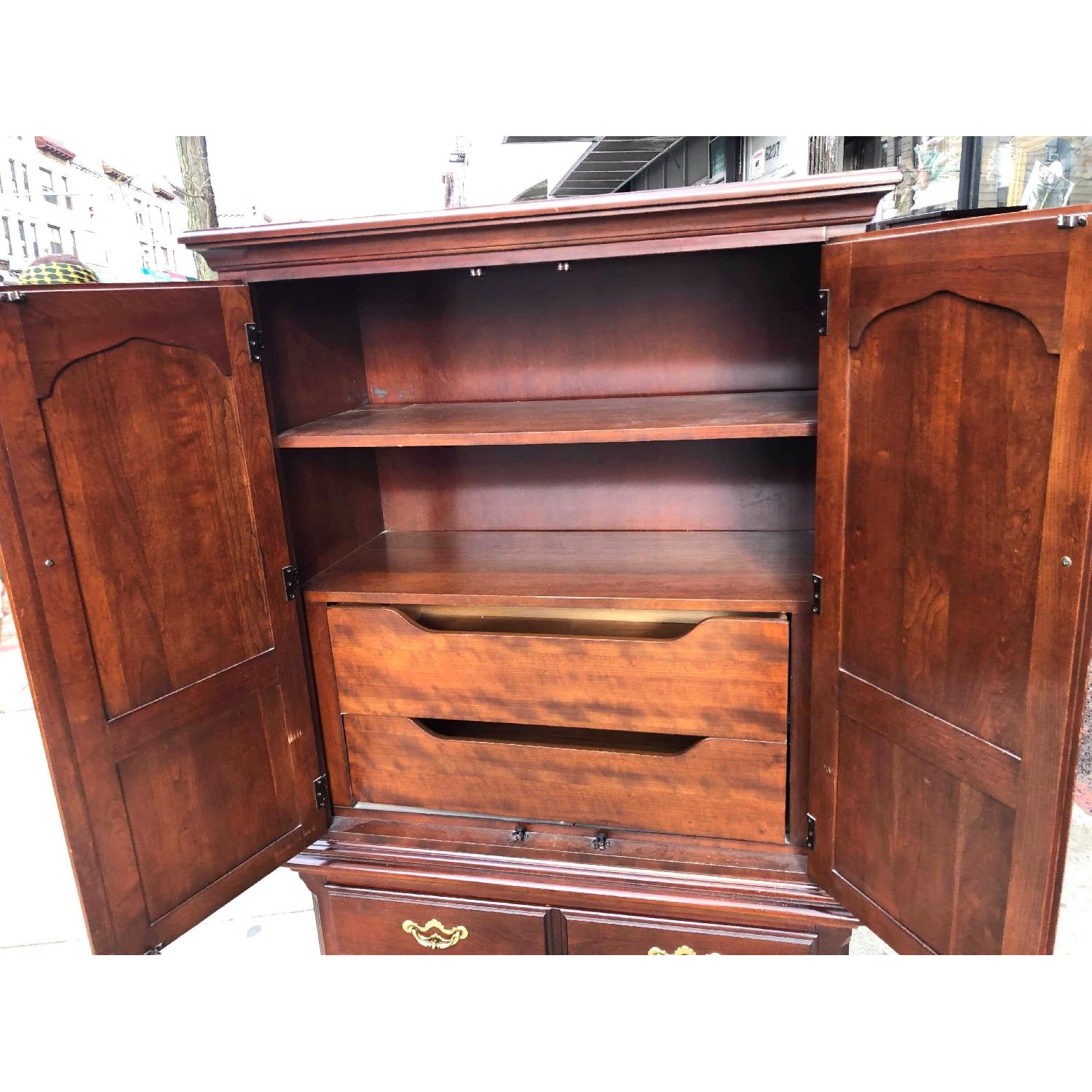 Thomasville Furniture 1980s Cherry Armoire - image-24