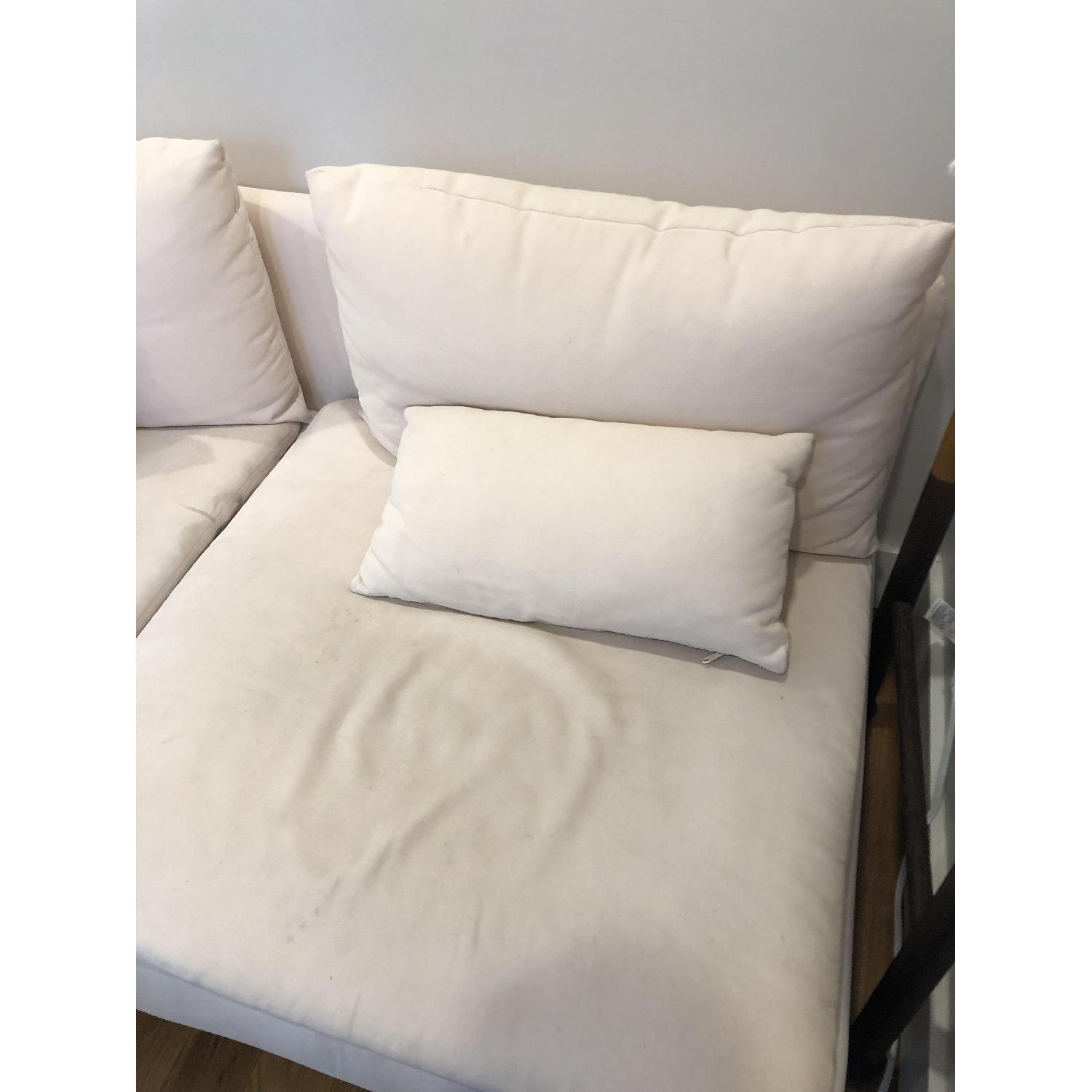 Ikea Soderhamn Sofa in Samsta Light Pink - image-1