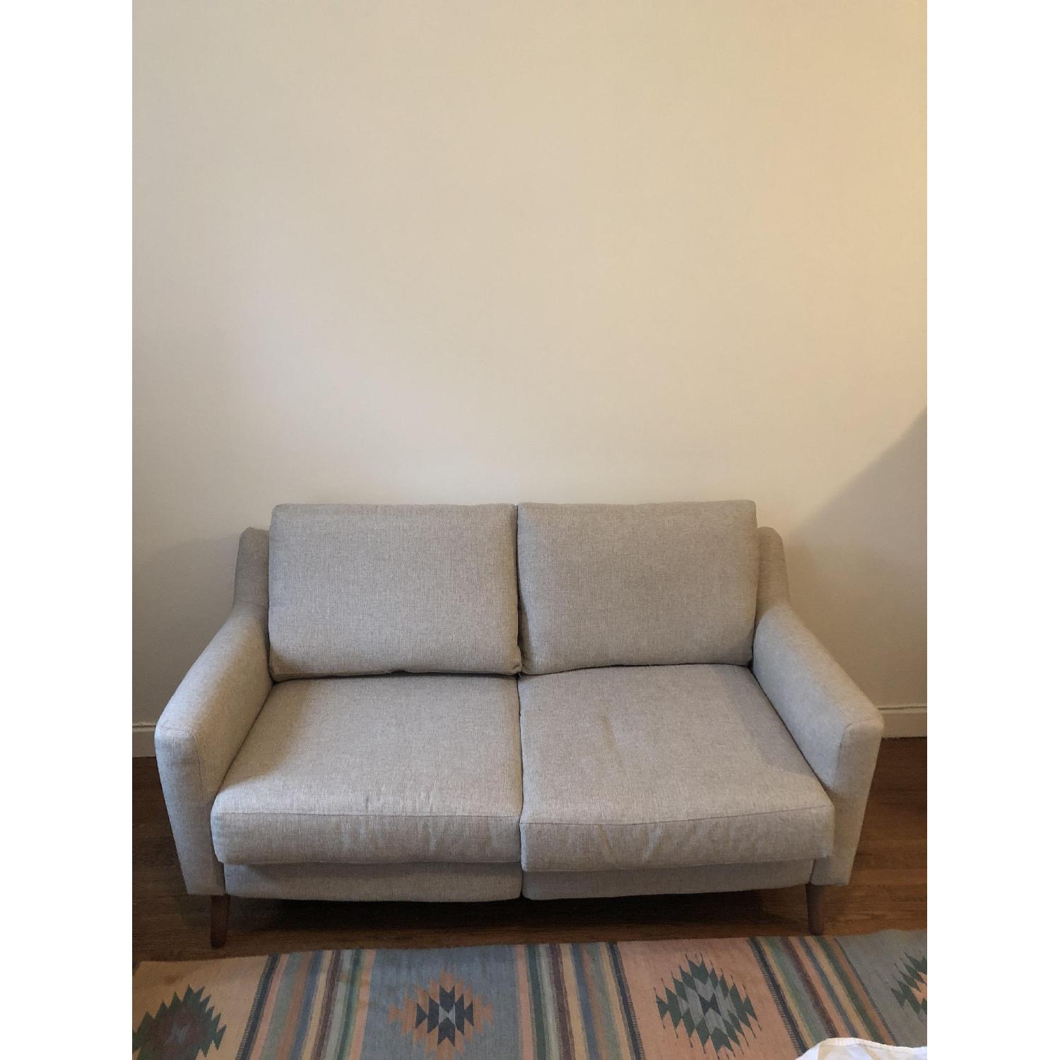 Burrow Mid Century Loveseat - image-1