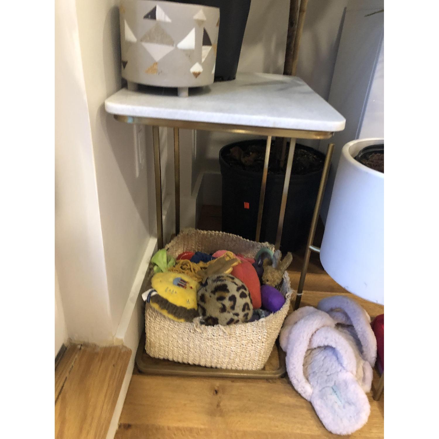 Target Project 62 Highfield C Table in White Marble - image-2