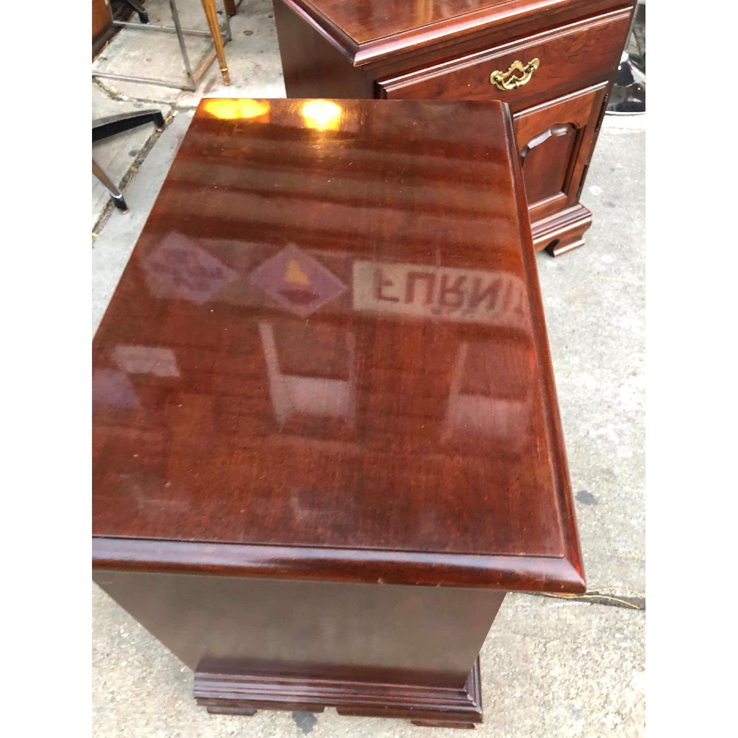 Thomasville Furniture Cherry Nightstands - image-11