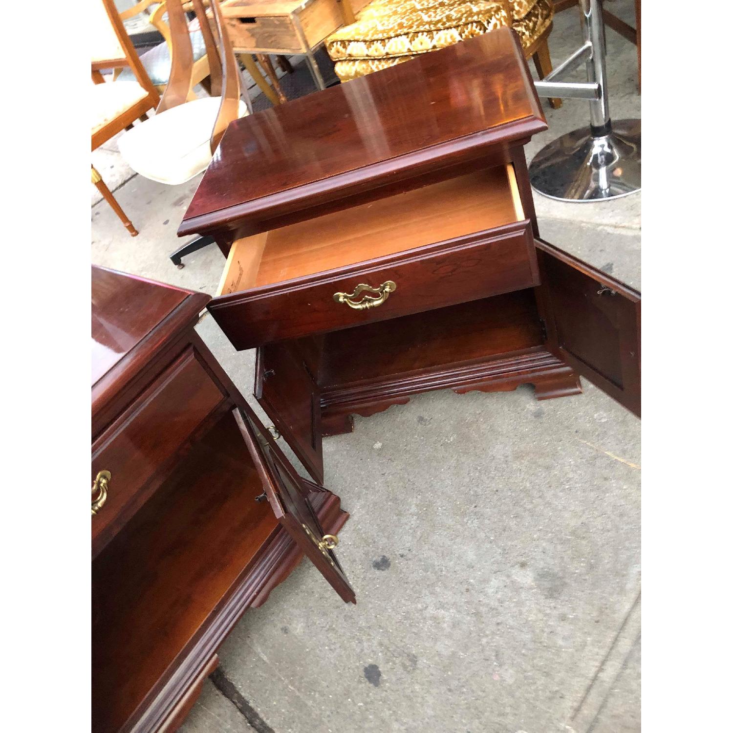 Thomasville Furniture Cherry Nightstands - image-18