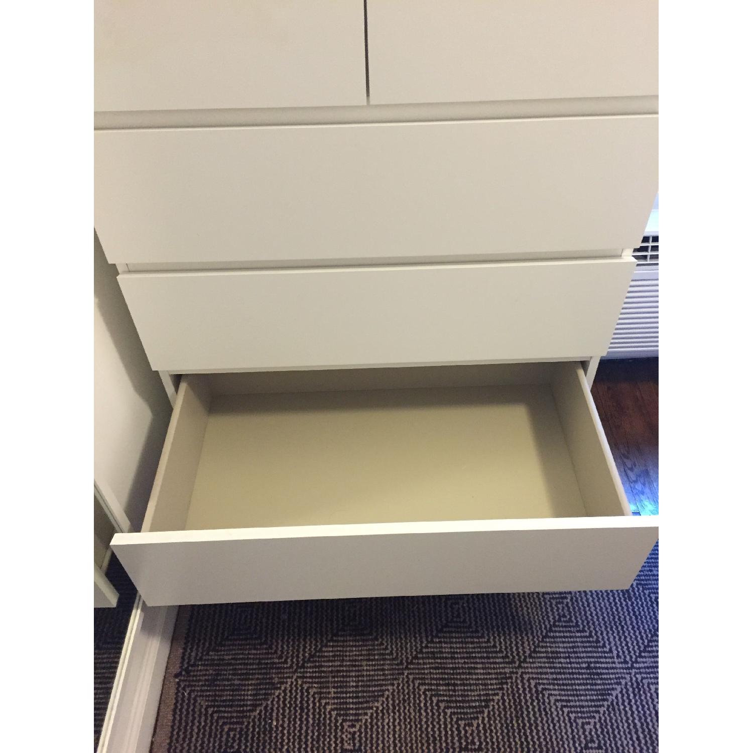 Ikea Malm White 6-Drawer Dresser - image-3