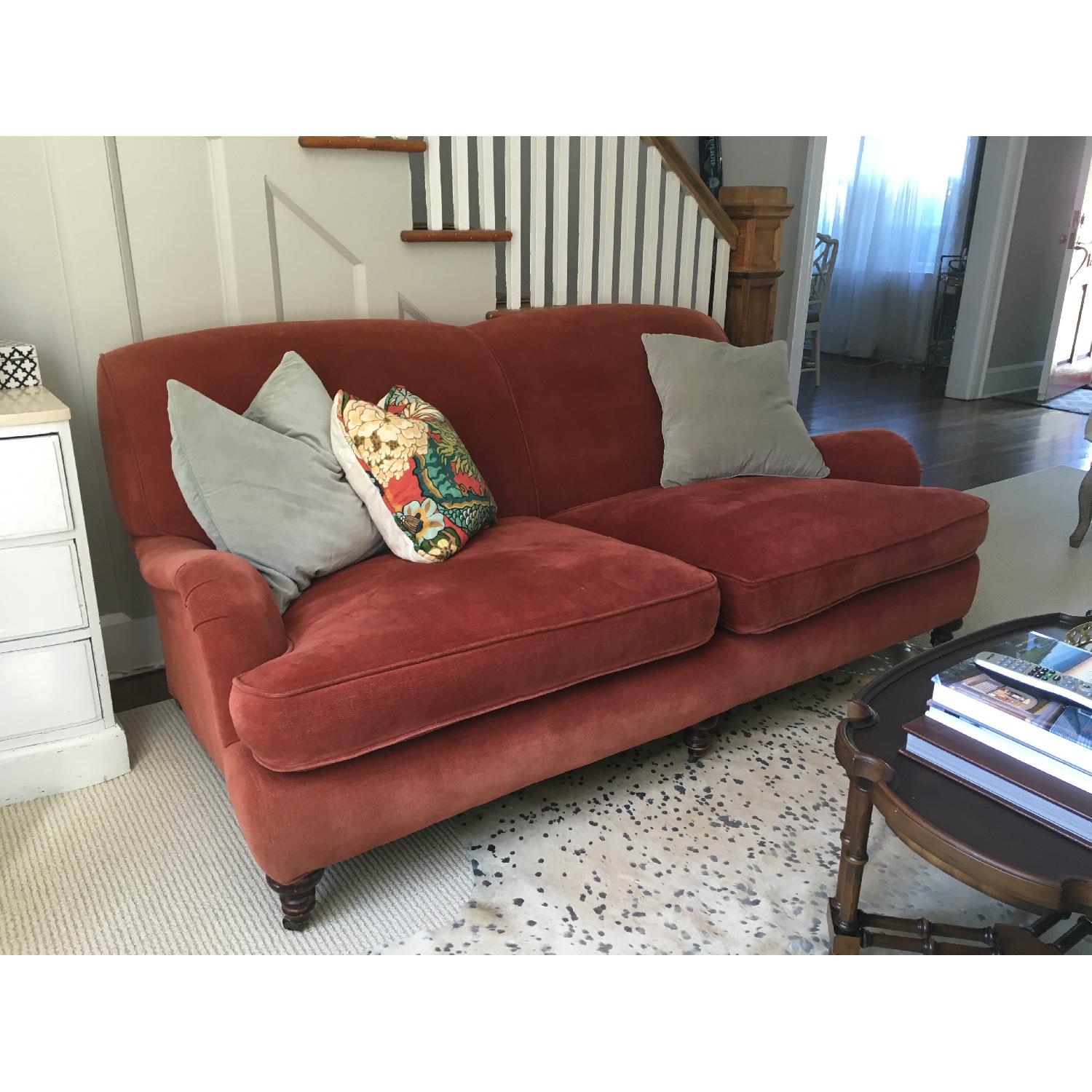 Lee Industries English Roll Arm Sofa - image-4