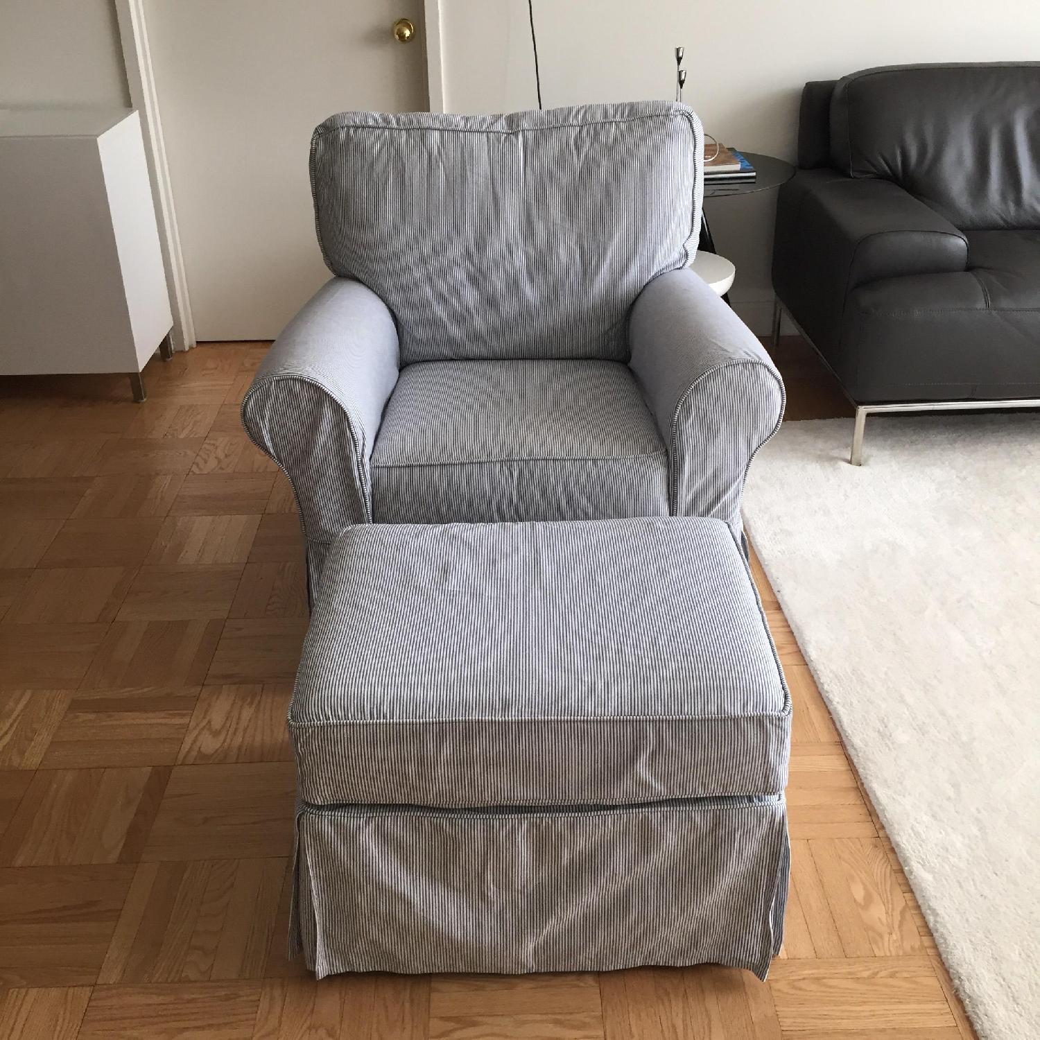 Pottery Barn Kids Comfort Swivel Rocker Ottoman Aptdeco