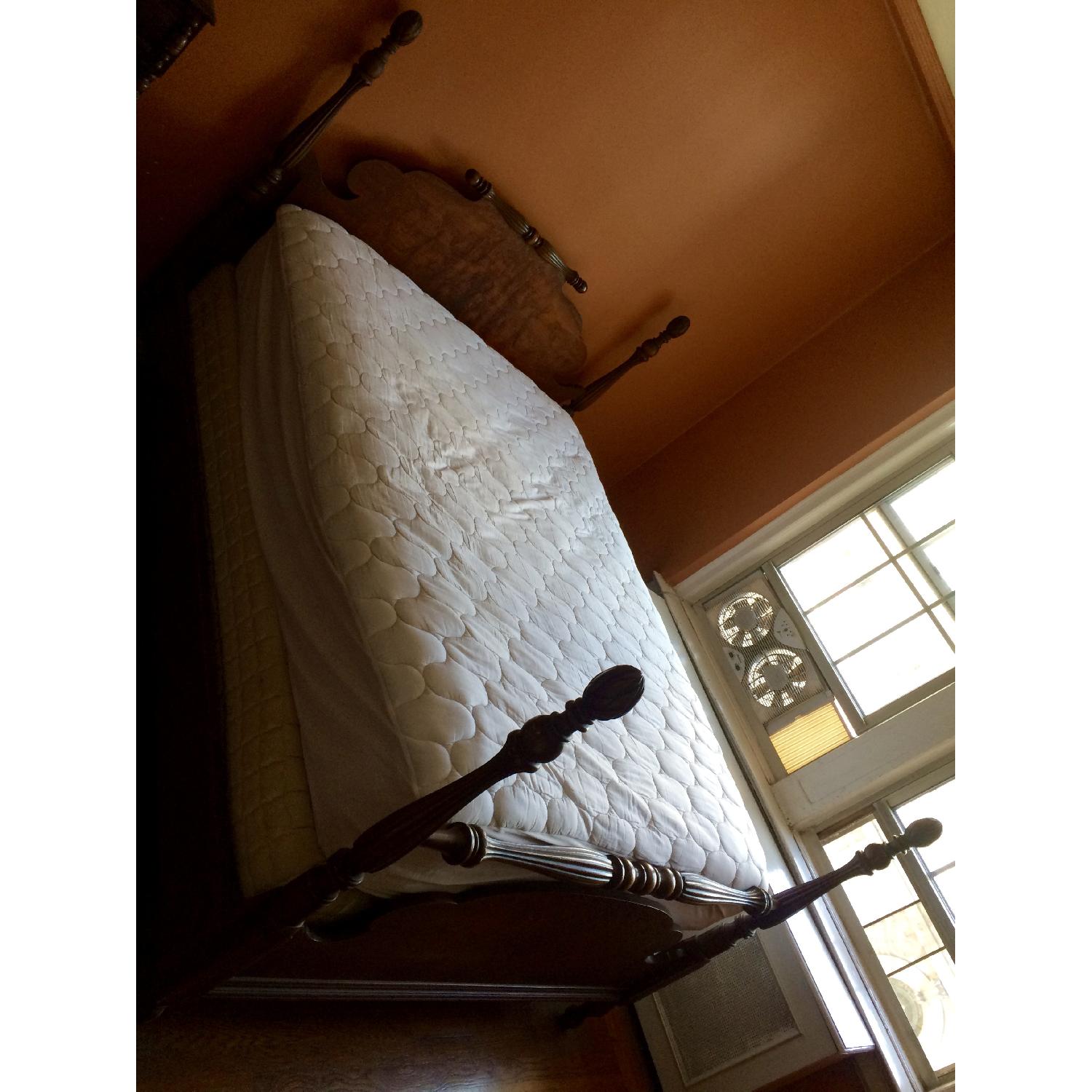 1920s Antique Full Size Bed Frame - image-1