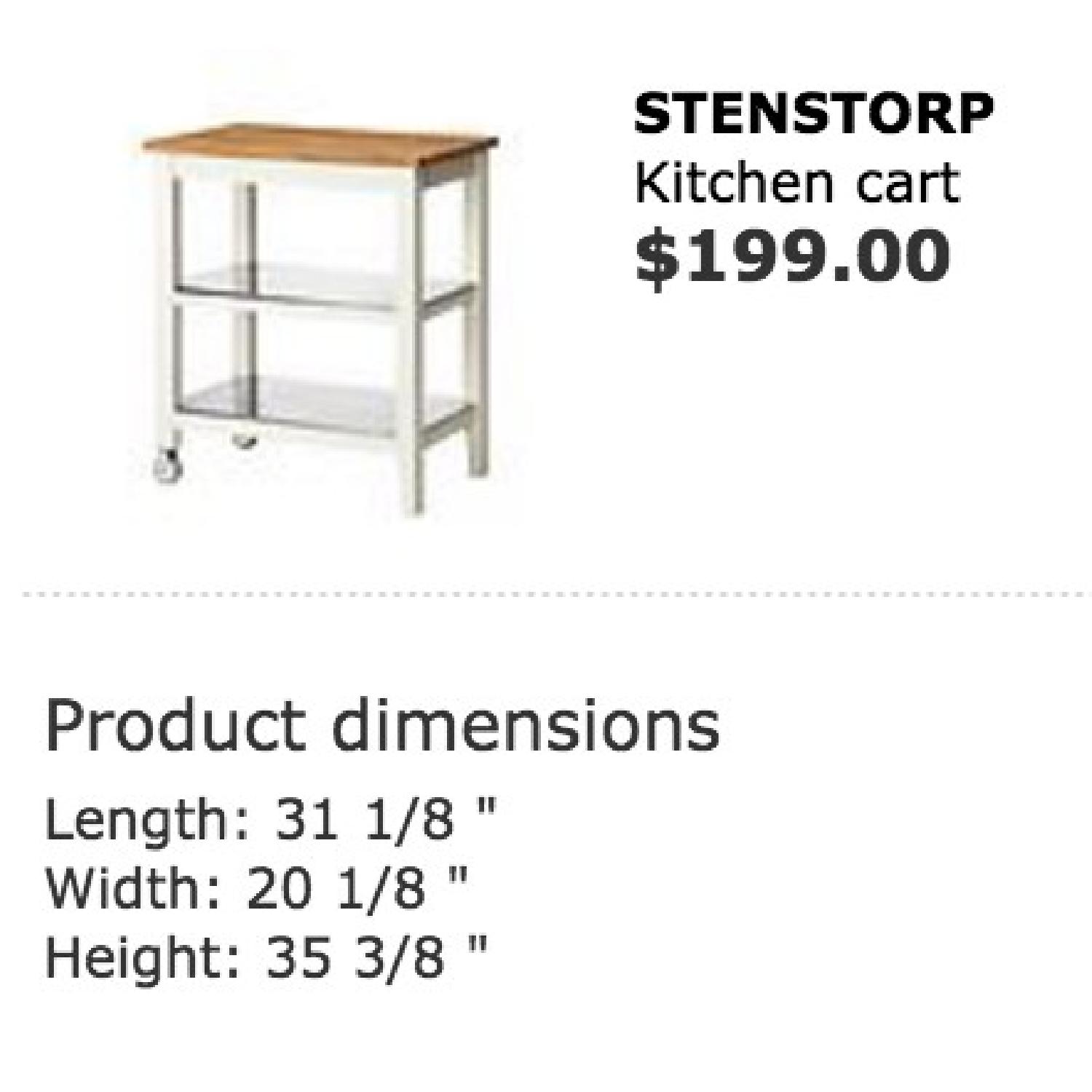 Ikea Stenstorp Kitchen Cart - image-8