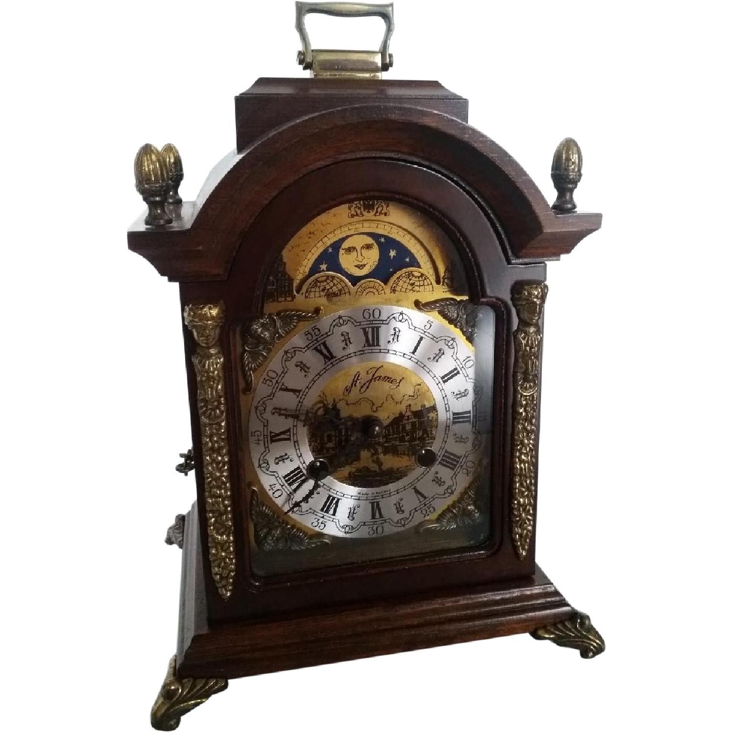 Vintage Franz Hermle Mantle Clock - image-0