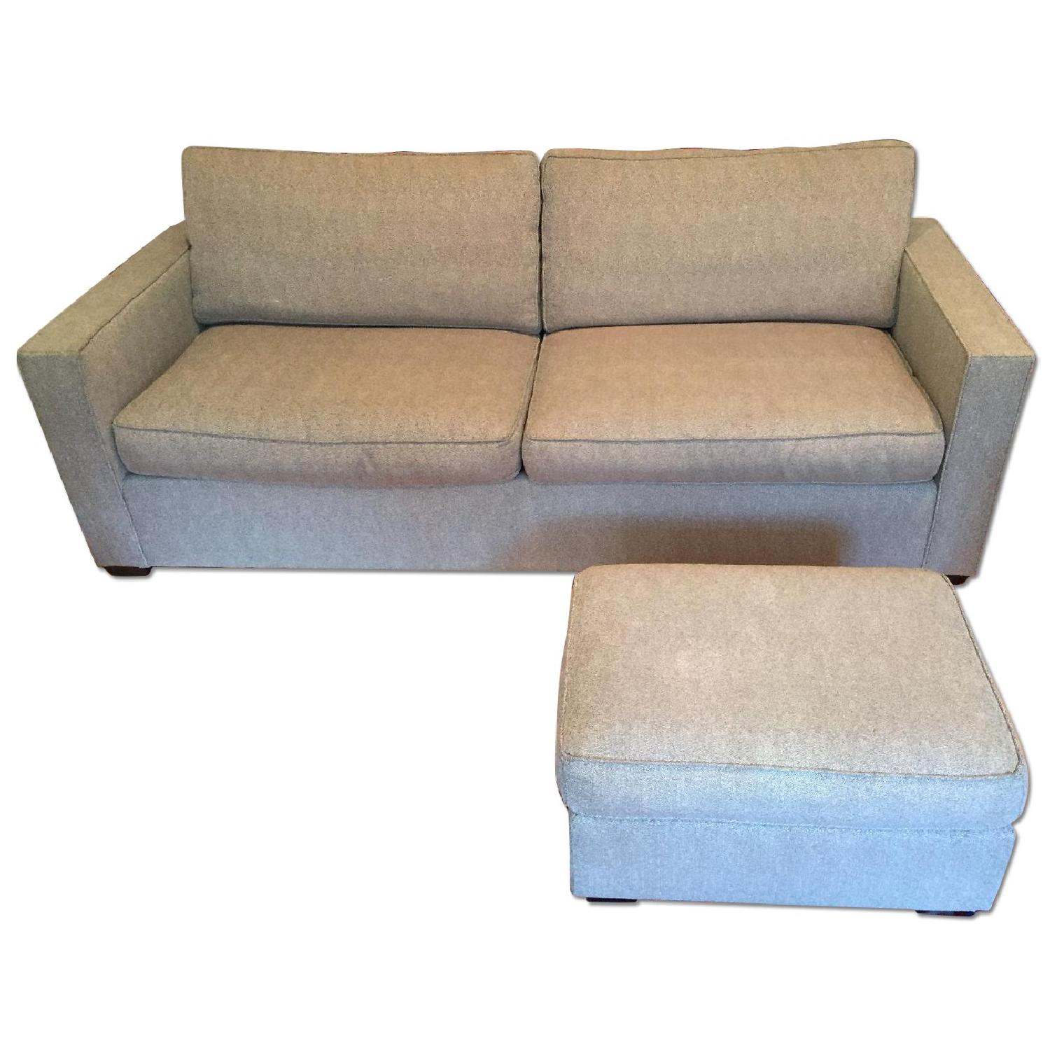 Room & Board York Couch + Chair & Ottoman AptDeco