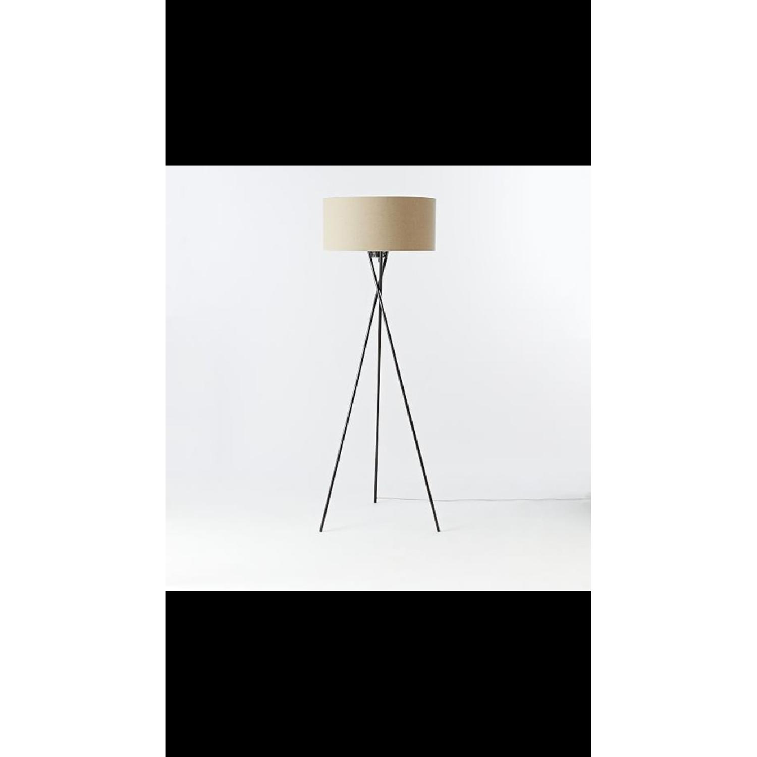 West Elm Mid-Century Tripod Floor Lamp - image-1