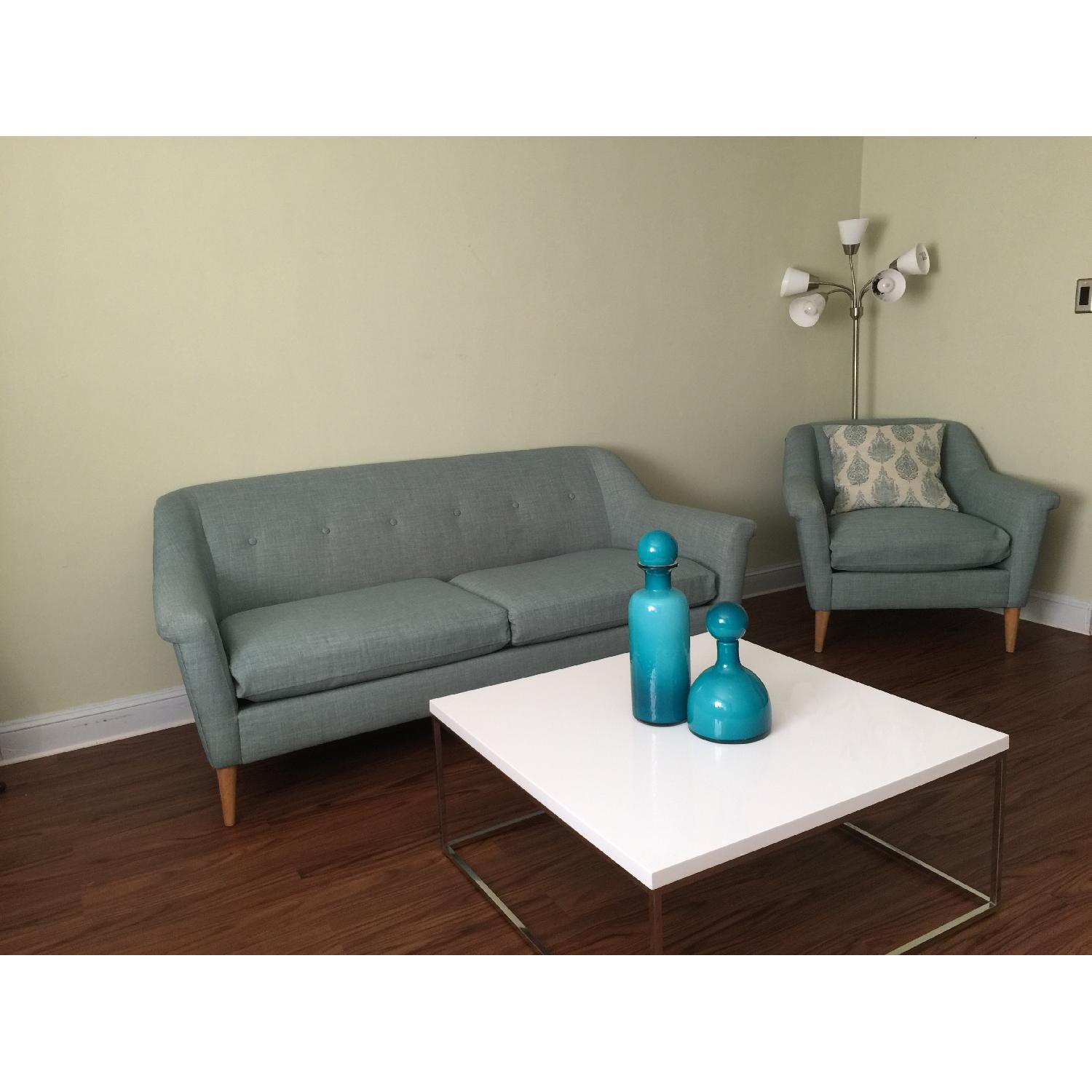 West Elm Finn Loveseat - image-1