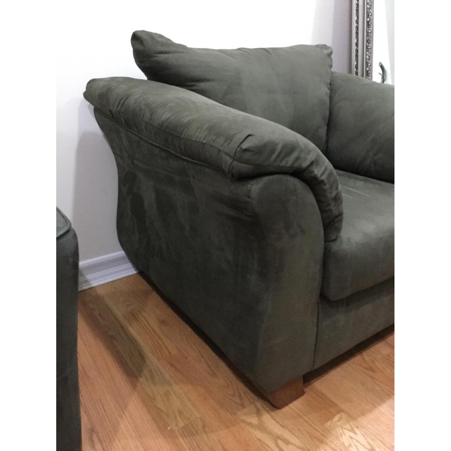 Ashley's Darcy Sage Green Armchair - image-3