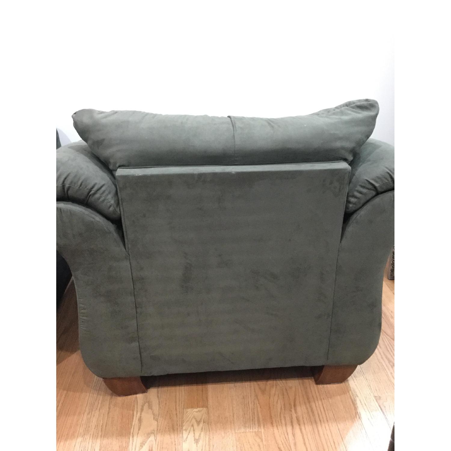 Ashley's Darcy Sage Green Armchair - image-4