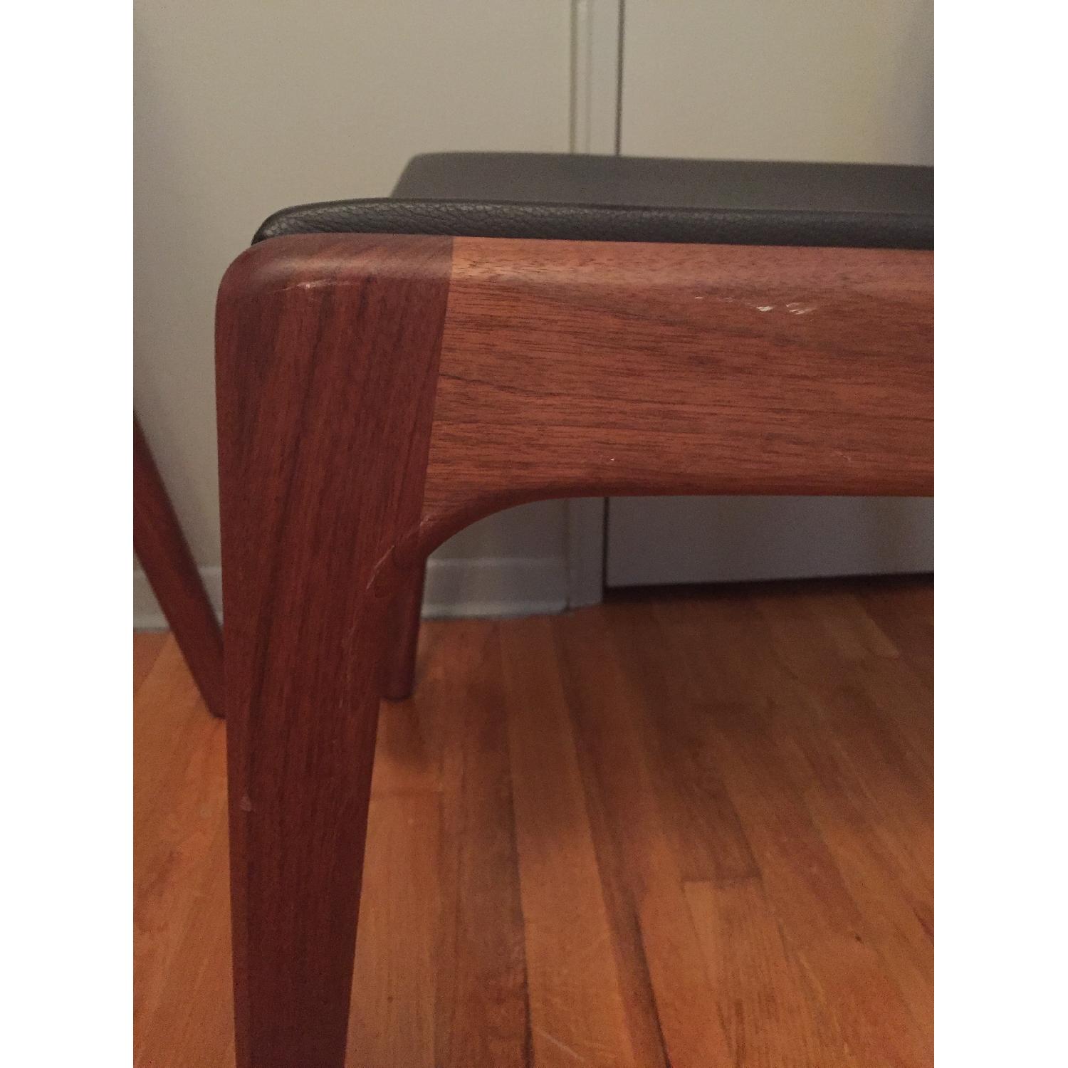 Autoban Deer Chairs by De La Espada in Oiled Danish Walnut & Black Leather - image-7