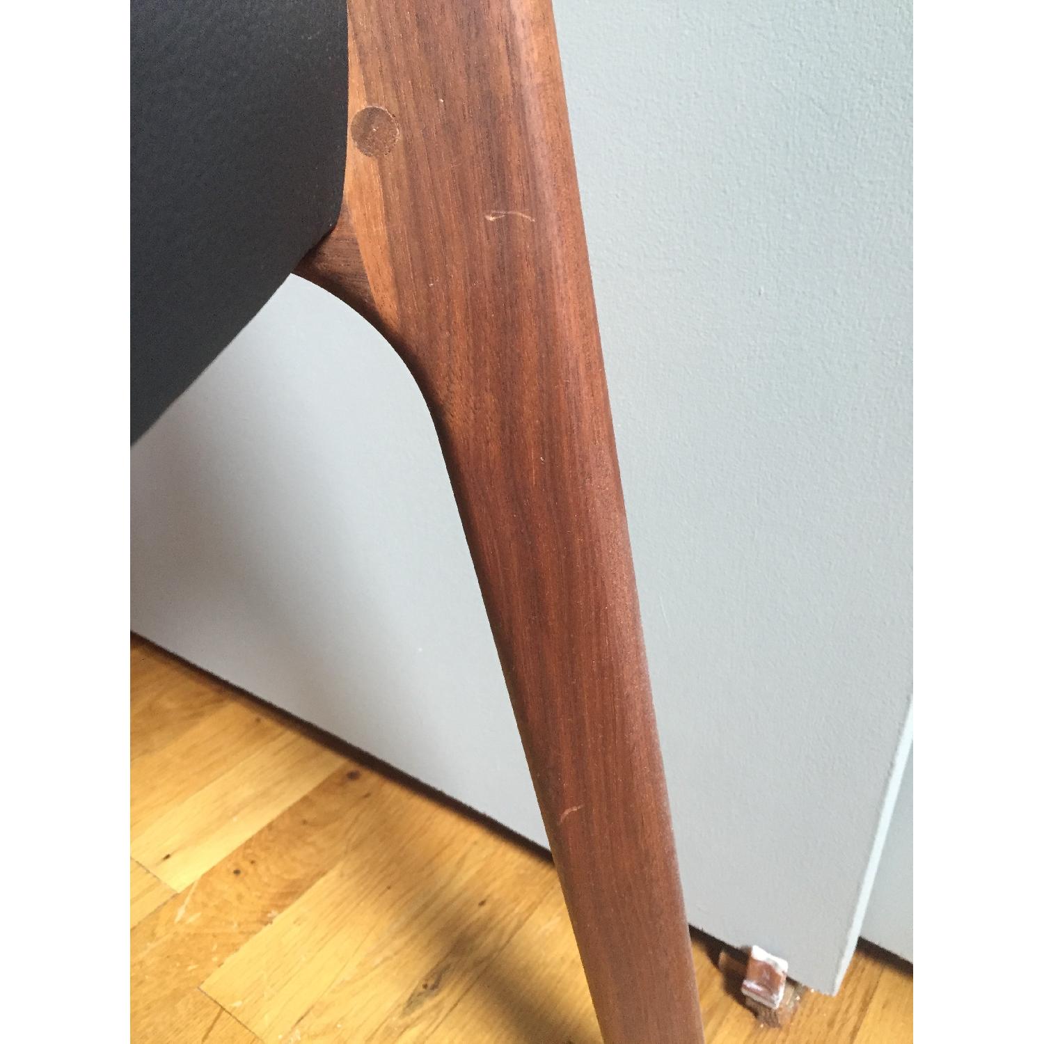 Autoban Deer Chairs by De La Espada in Oiled Danish Walnut & Black Leather - image-9