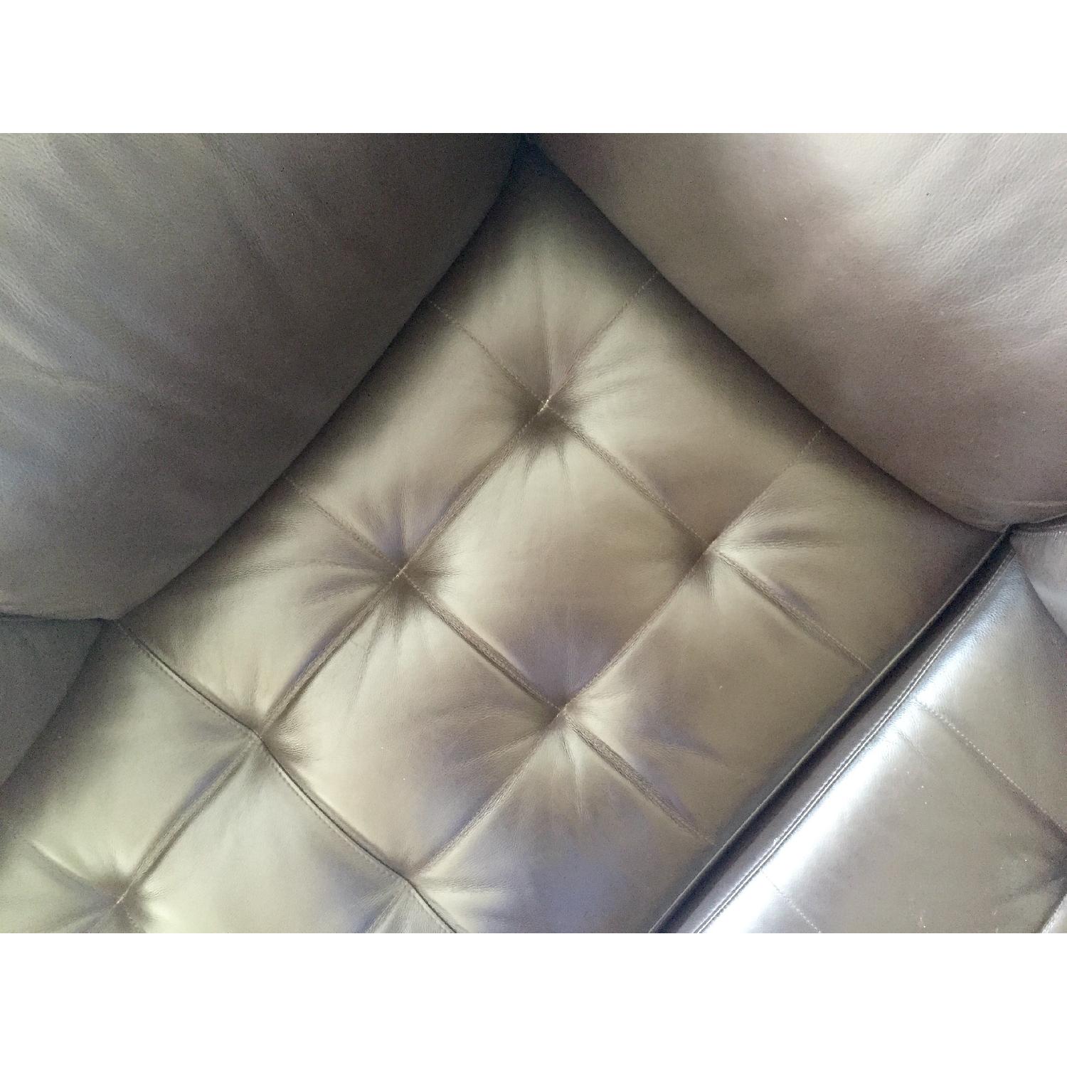 Macy's Milano Leather 2Piece Chaise Sectional Sofa AptDeco