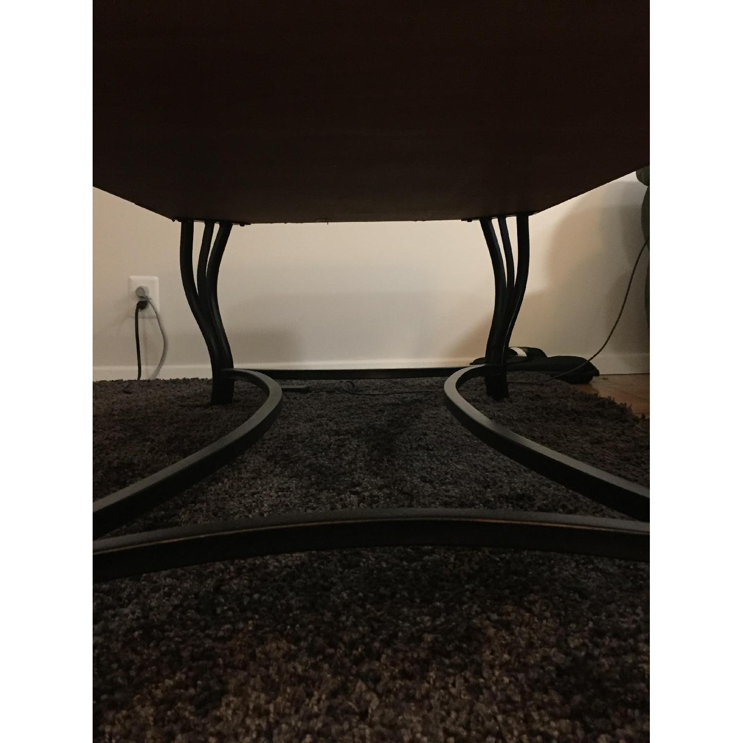 Value City Furniture Stone Top Coffee Table - image-1