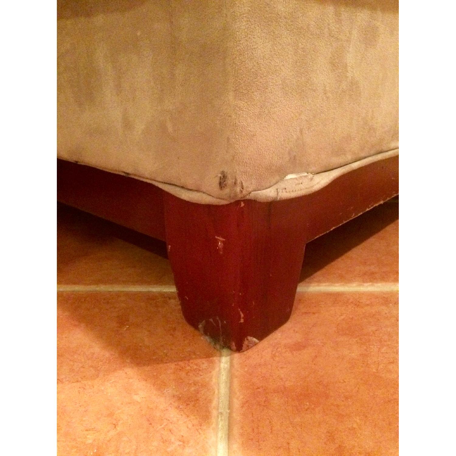 Ikea Suede Sleeper Sofa - image-2