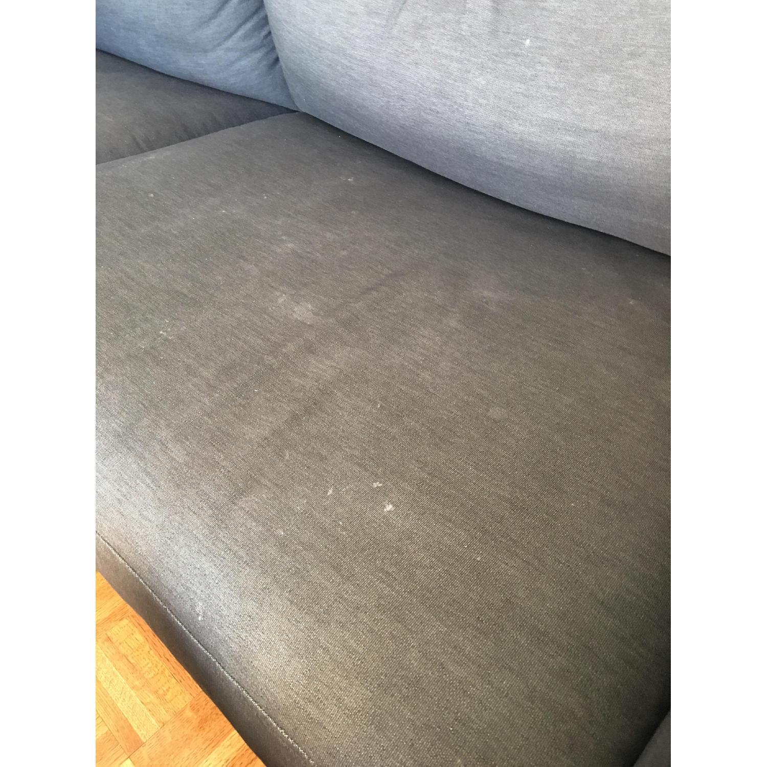 Ikea Corner Fabric Sectional Sofa - image-5