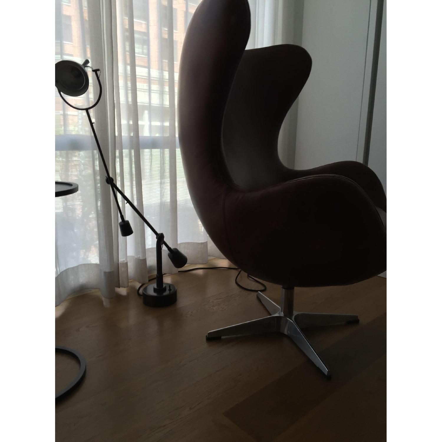 Restoration Hardware 1950s Copenhagen Leather Chair - image-8
