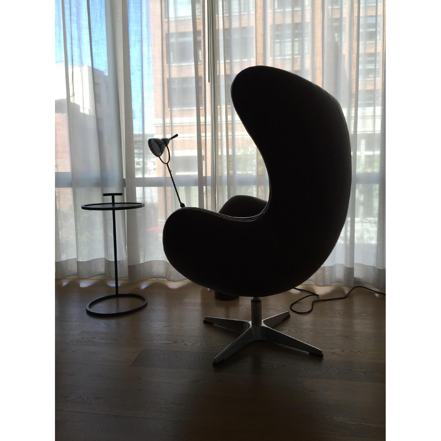 Restoration Hardware 1950s Copenhagen Leather Chair - image-9