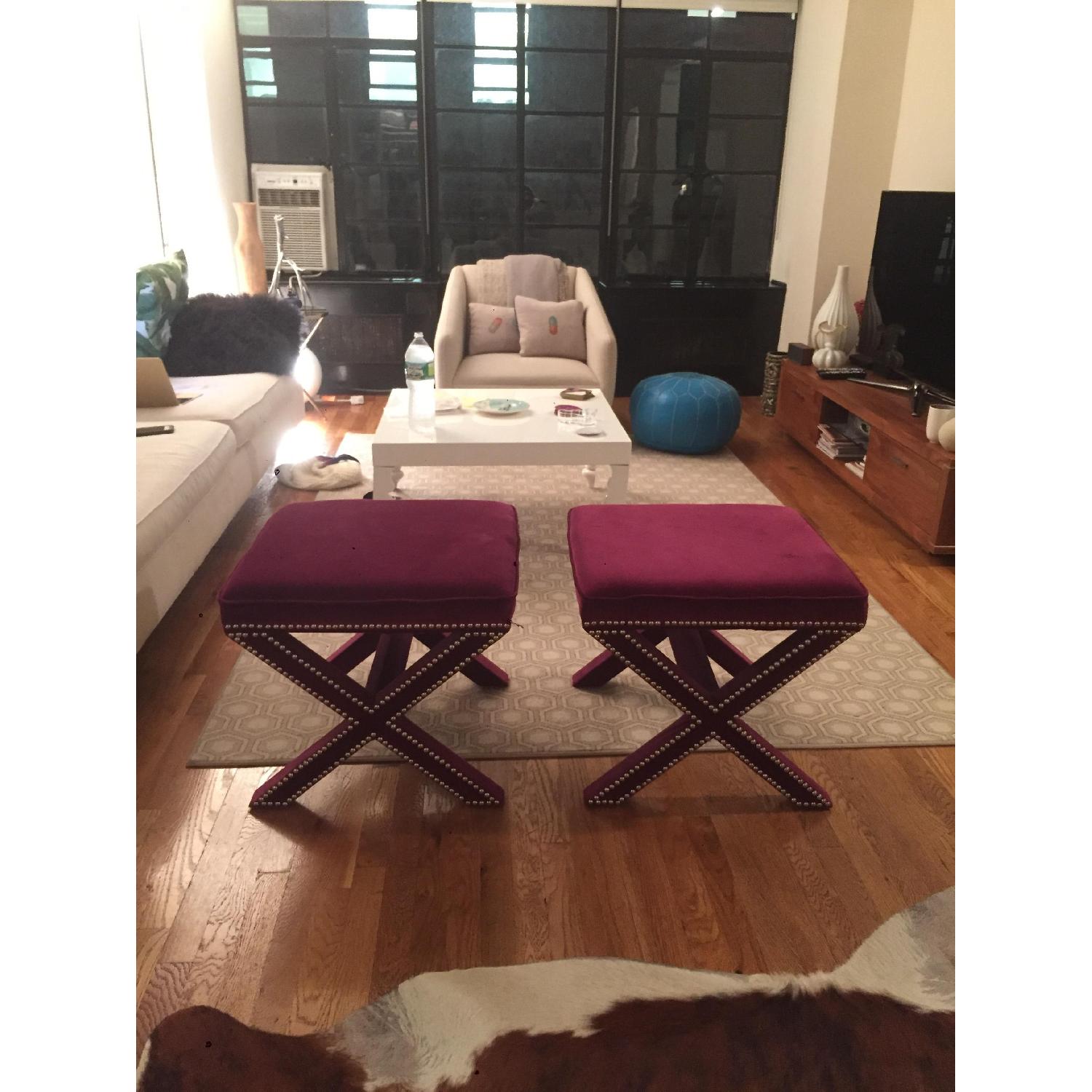 Safavieh Palmer Ottoman - image-4