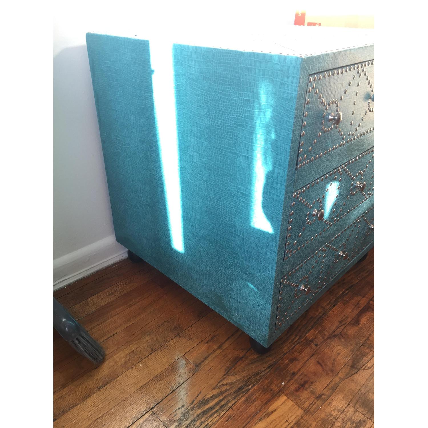 Studded Turquoise Dresser - image-3