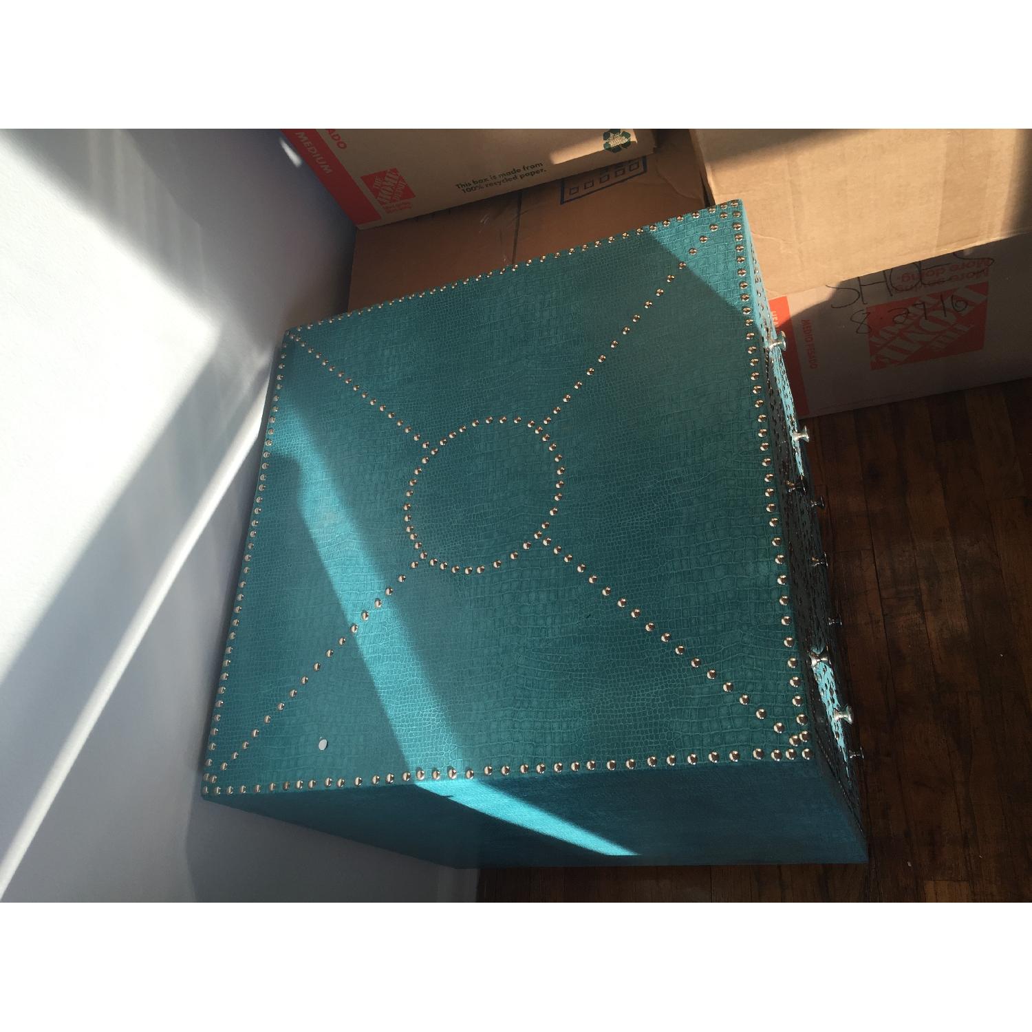 Studded Turquoise Dresser - image-5