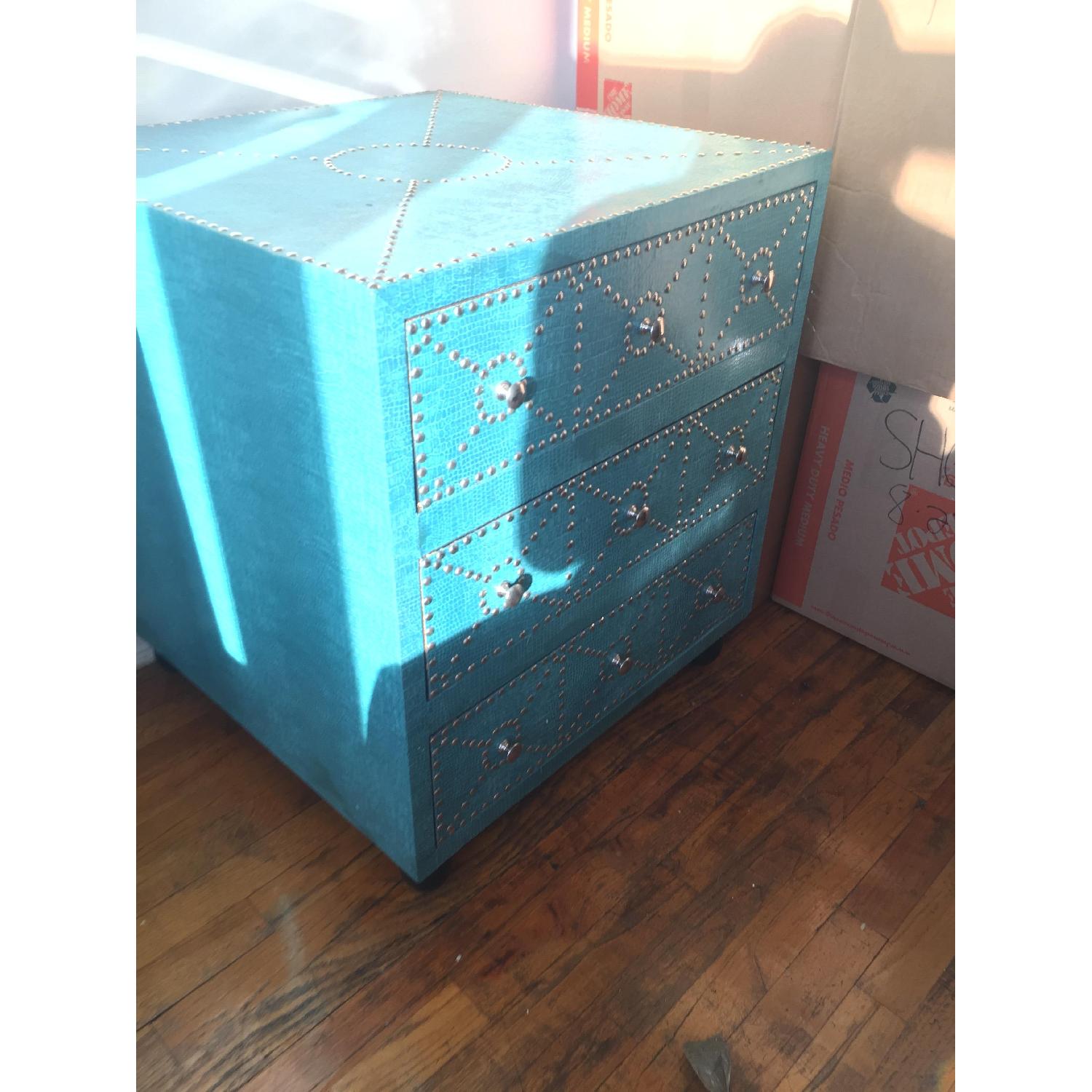 Studded Turquoise Dresser - image-6