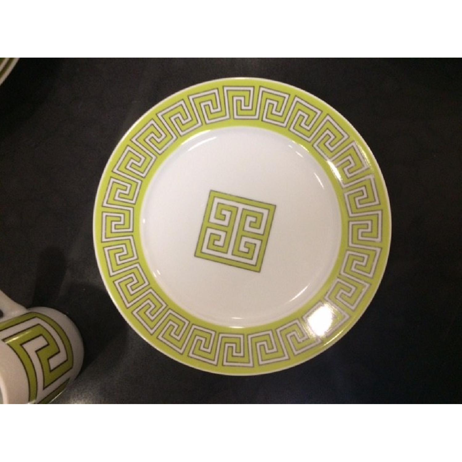Greek Key 12 Piece Table Place Setting - image-2