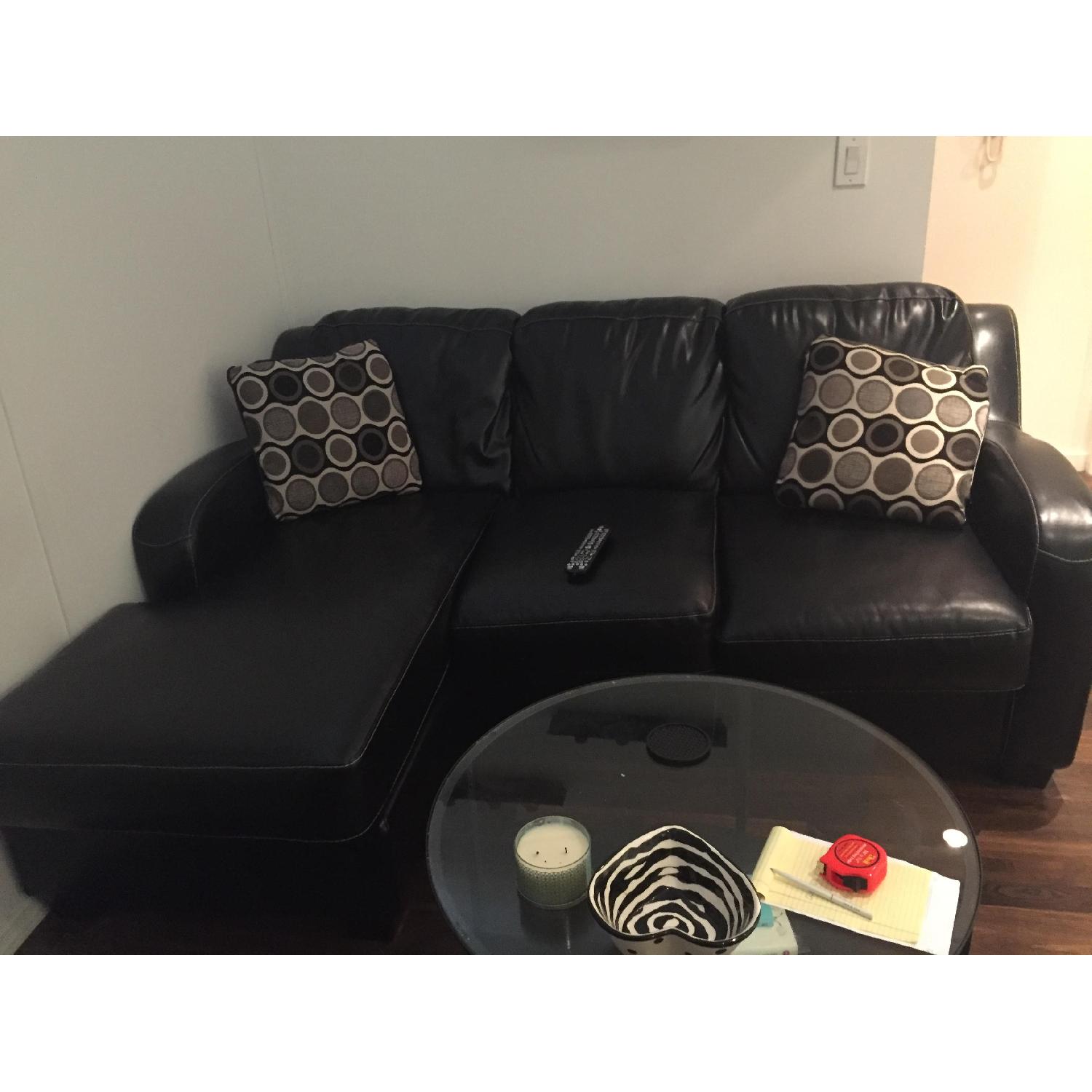 Ashley's Shayla Chaise Sectional Sofa - image-1